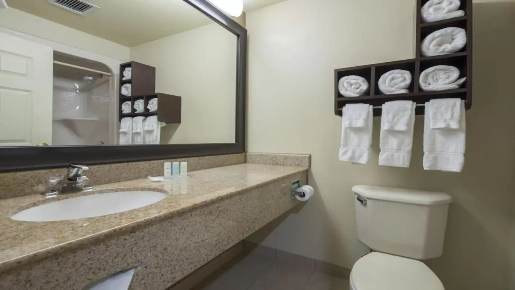 Bathroom in Comfort Suites Columbia at Harbison