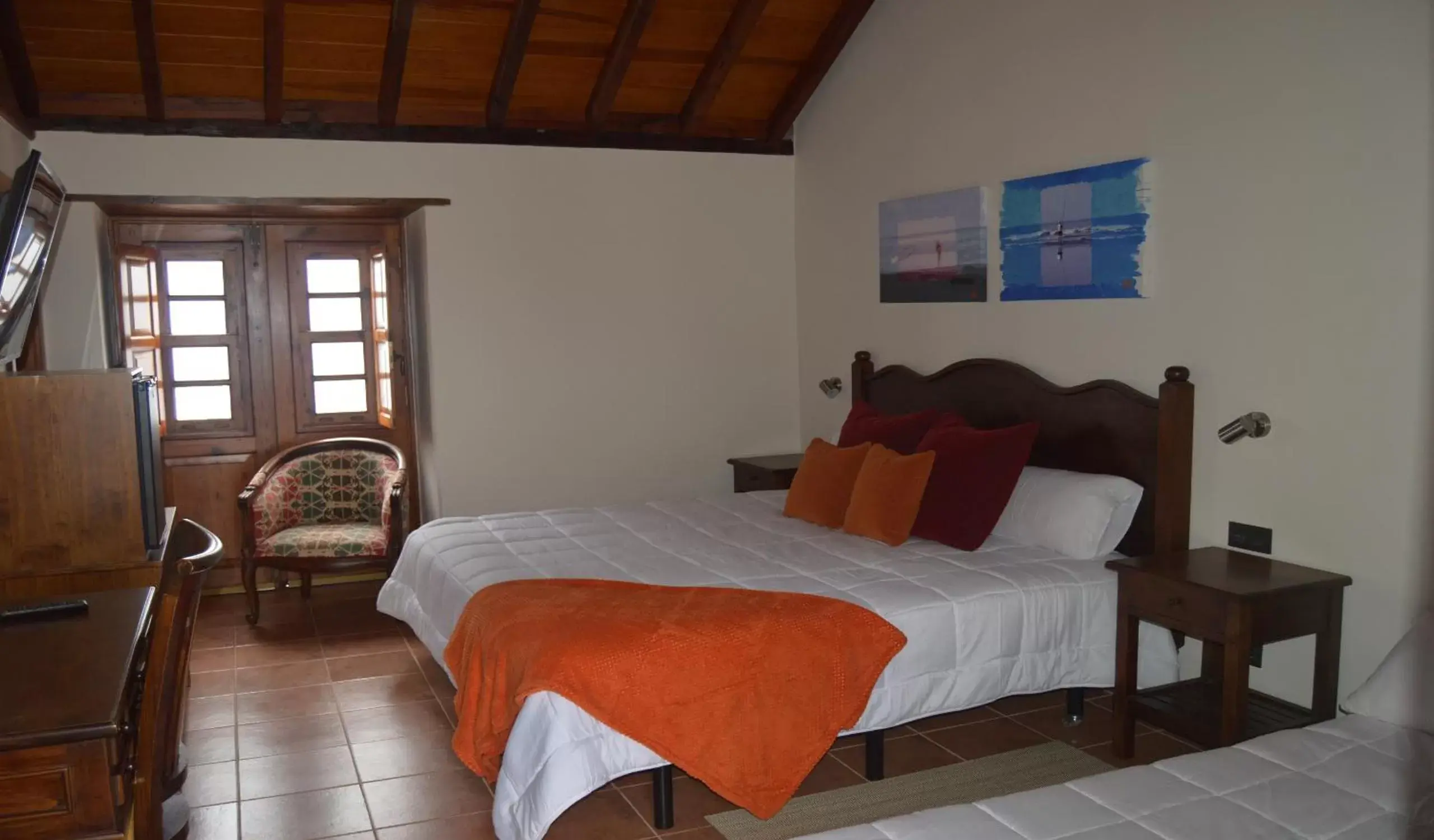 Bedroom, Bed in Hotel Rural Casablanca