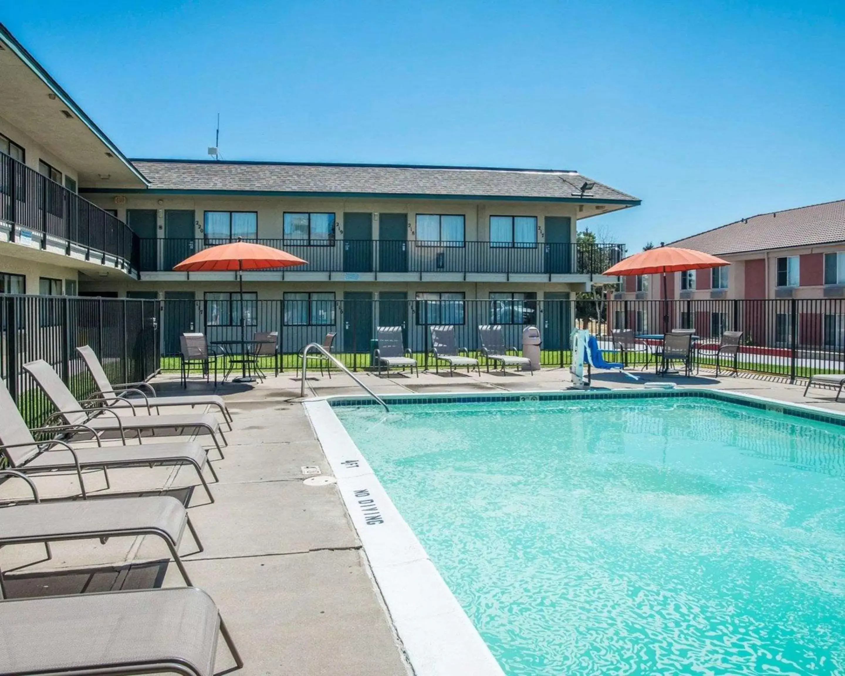 On site, Swimming Pool in Rodeway Inn Greeley