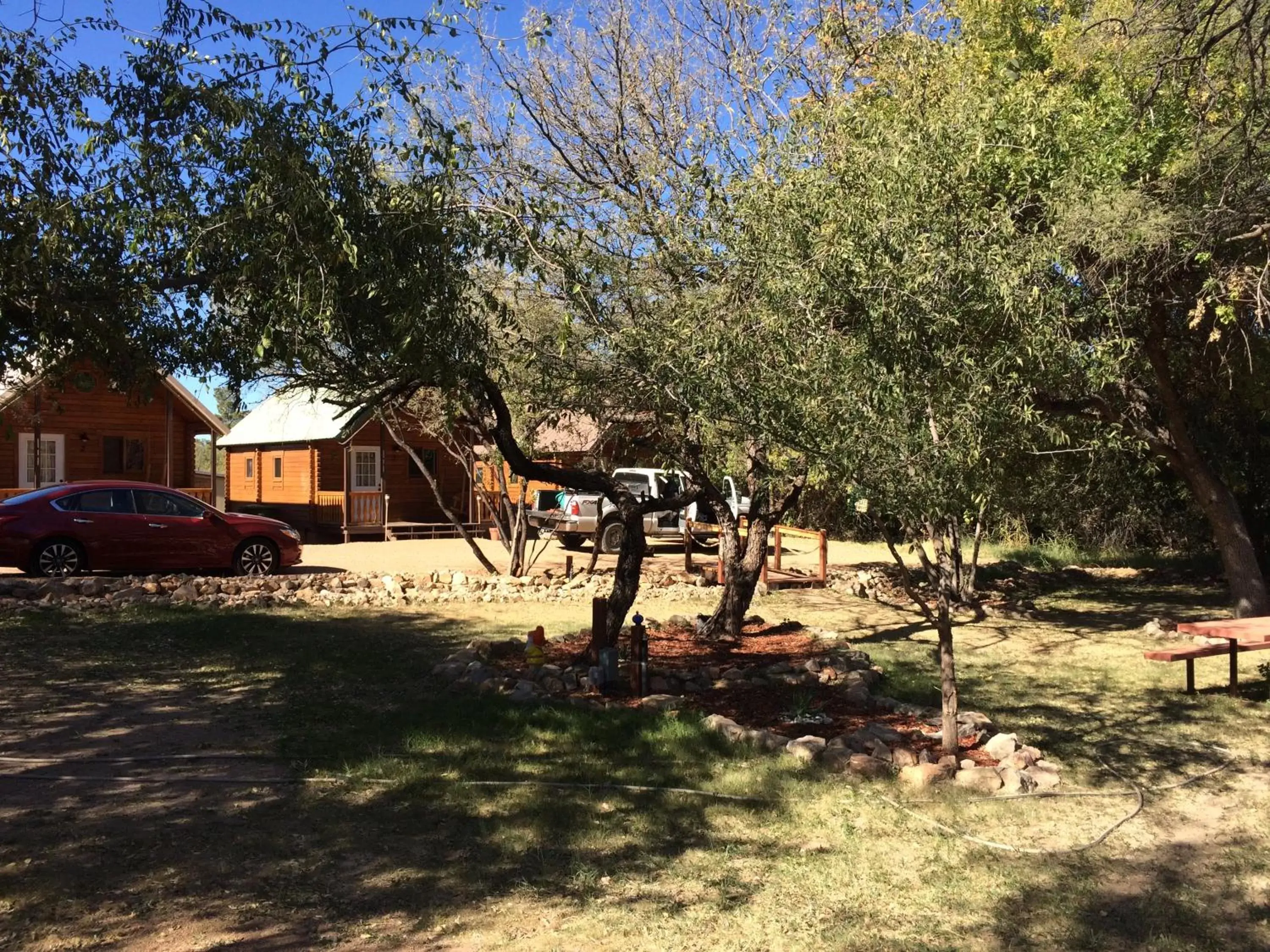 Natural landscape in Katie's Cozy Cabins