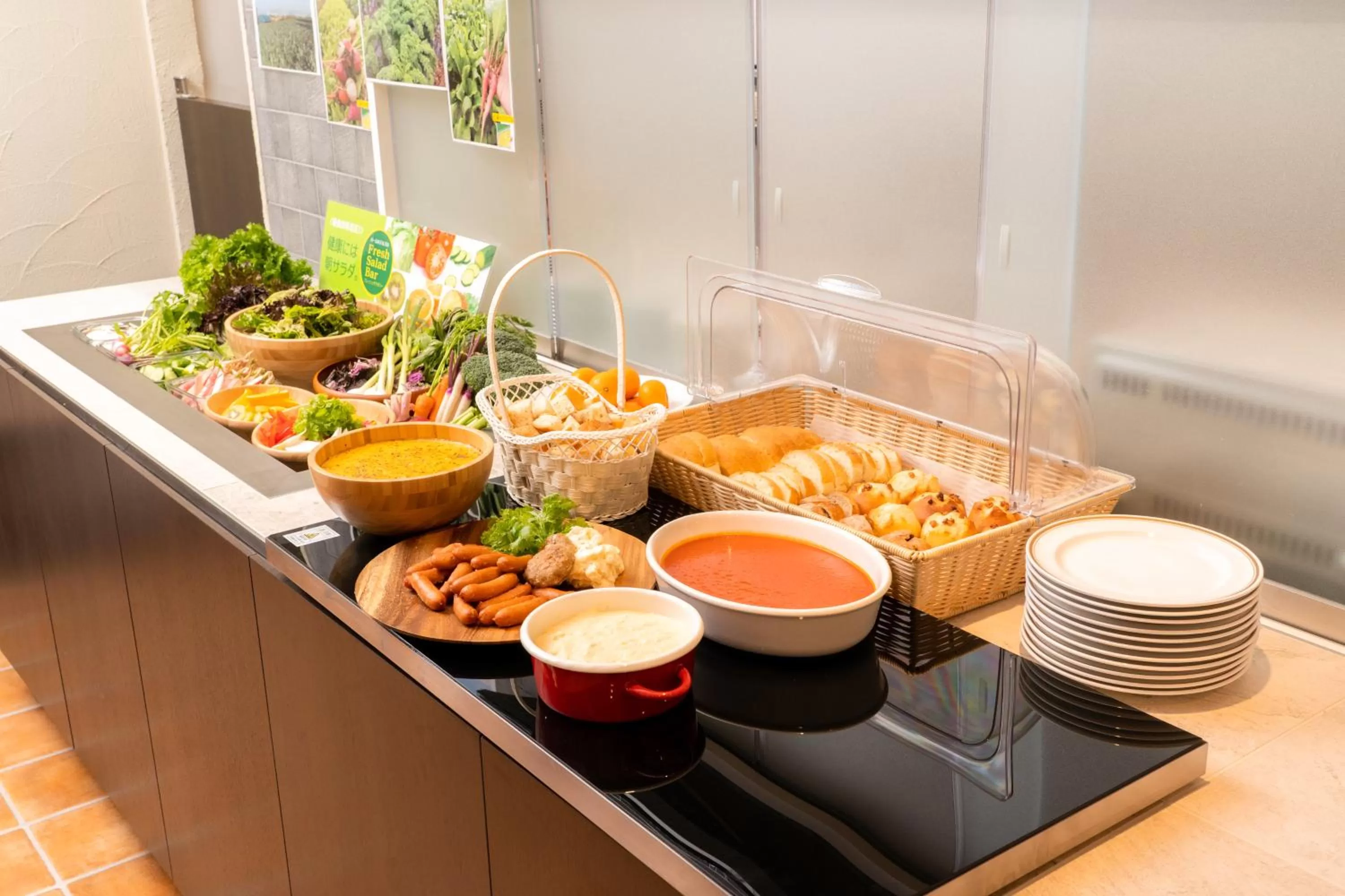 Breakfast in Pearl Hotel Shinjuku Akebonobashi