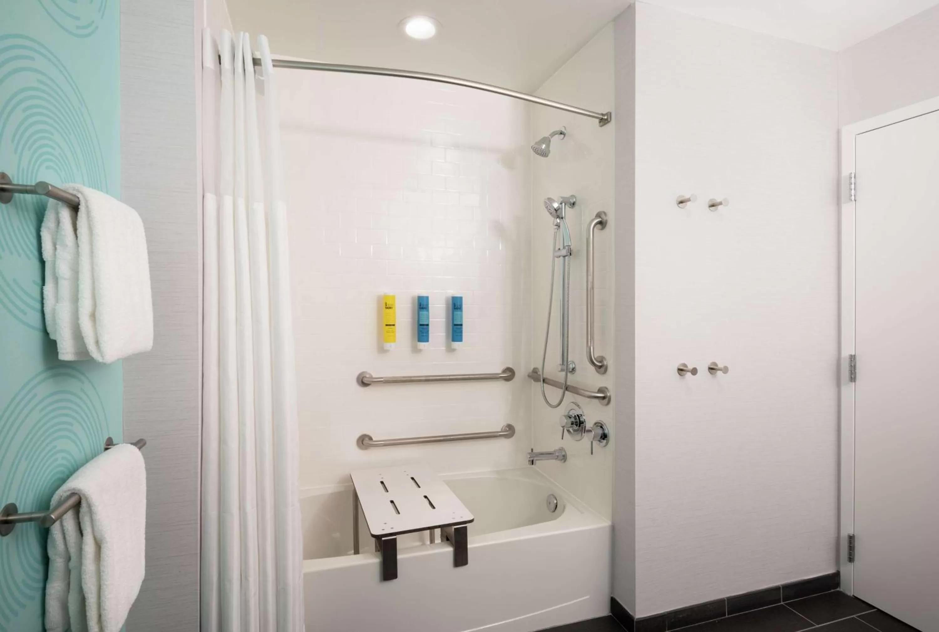 Bathroom in Tru By Hilton Baltimore Harbor East