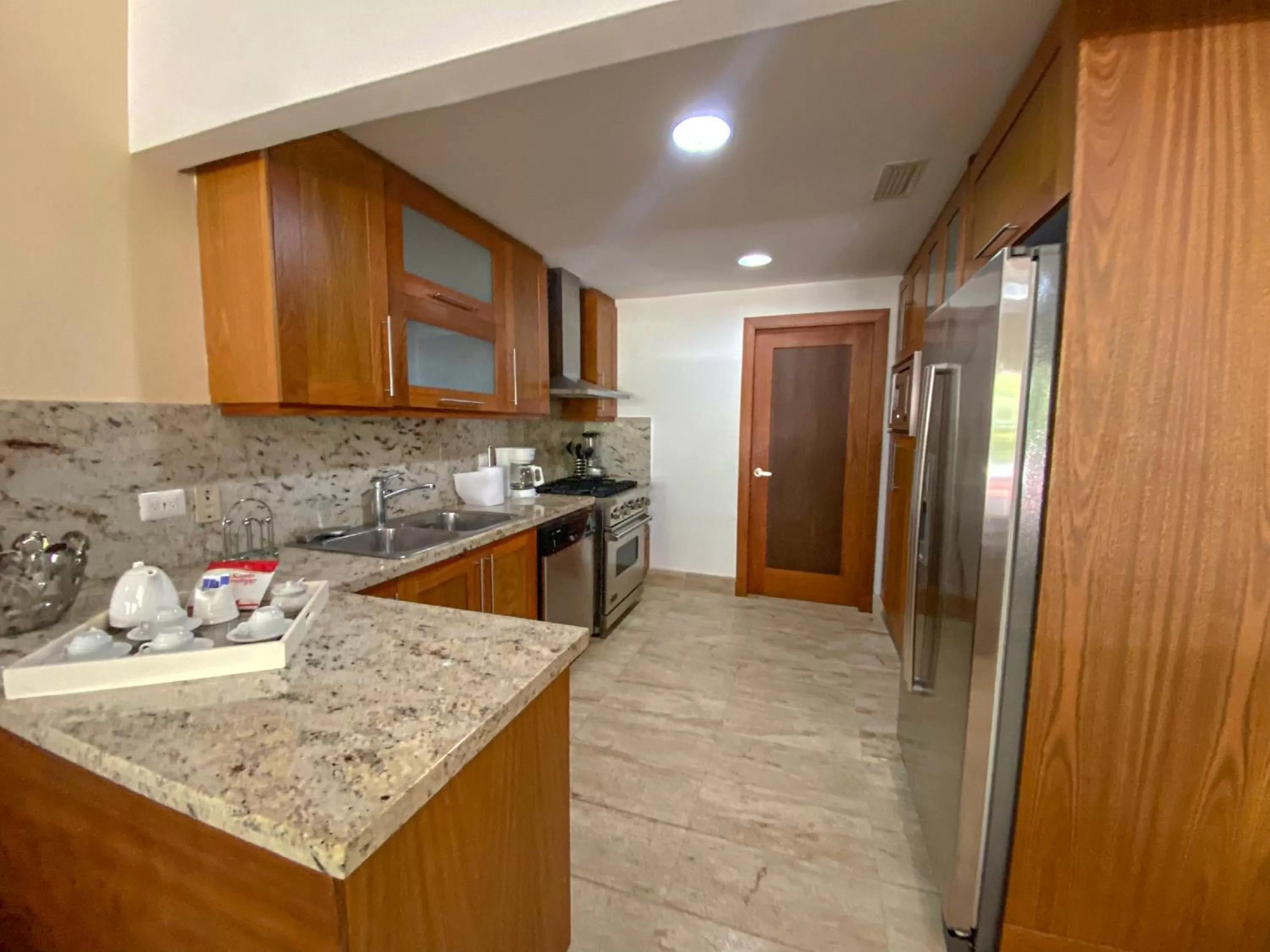 Kitchen or kitchenette in Xeliter Balcones del Atlantico - Las Terrenas