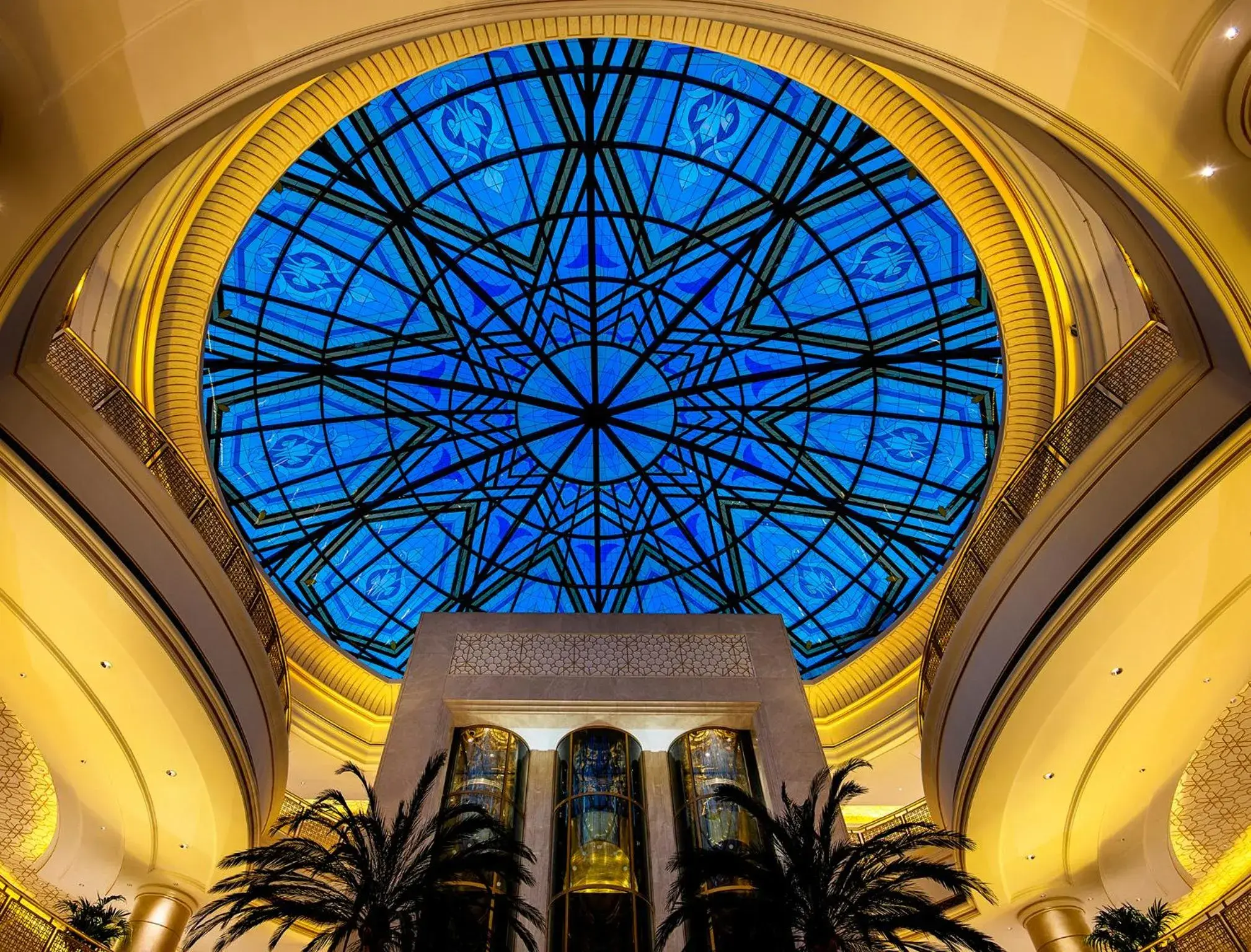 Decorative detail in Ezdan Palace Hotel