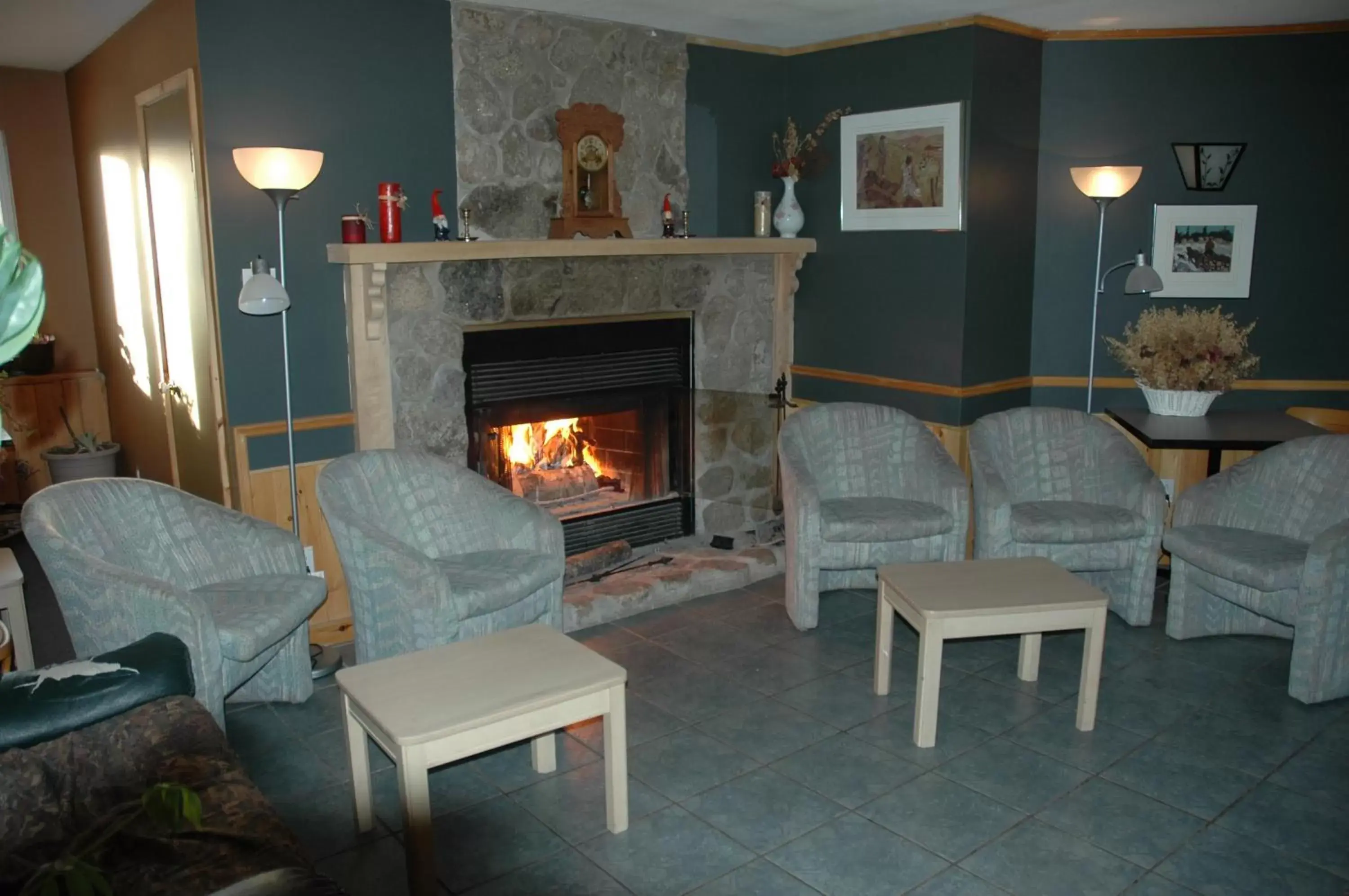 Communal lounge/ TV room, Seating Area in Auberge le Relais des Hautes Gorges