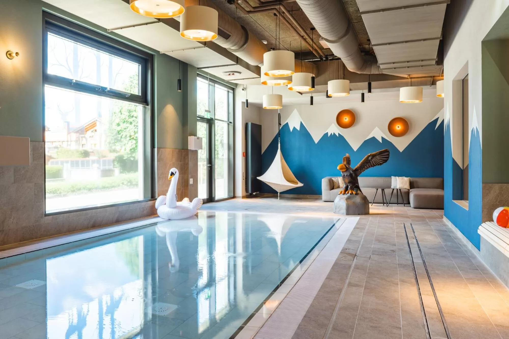 Swimming pool in aja Garmisch-Partenkirchen