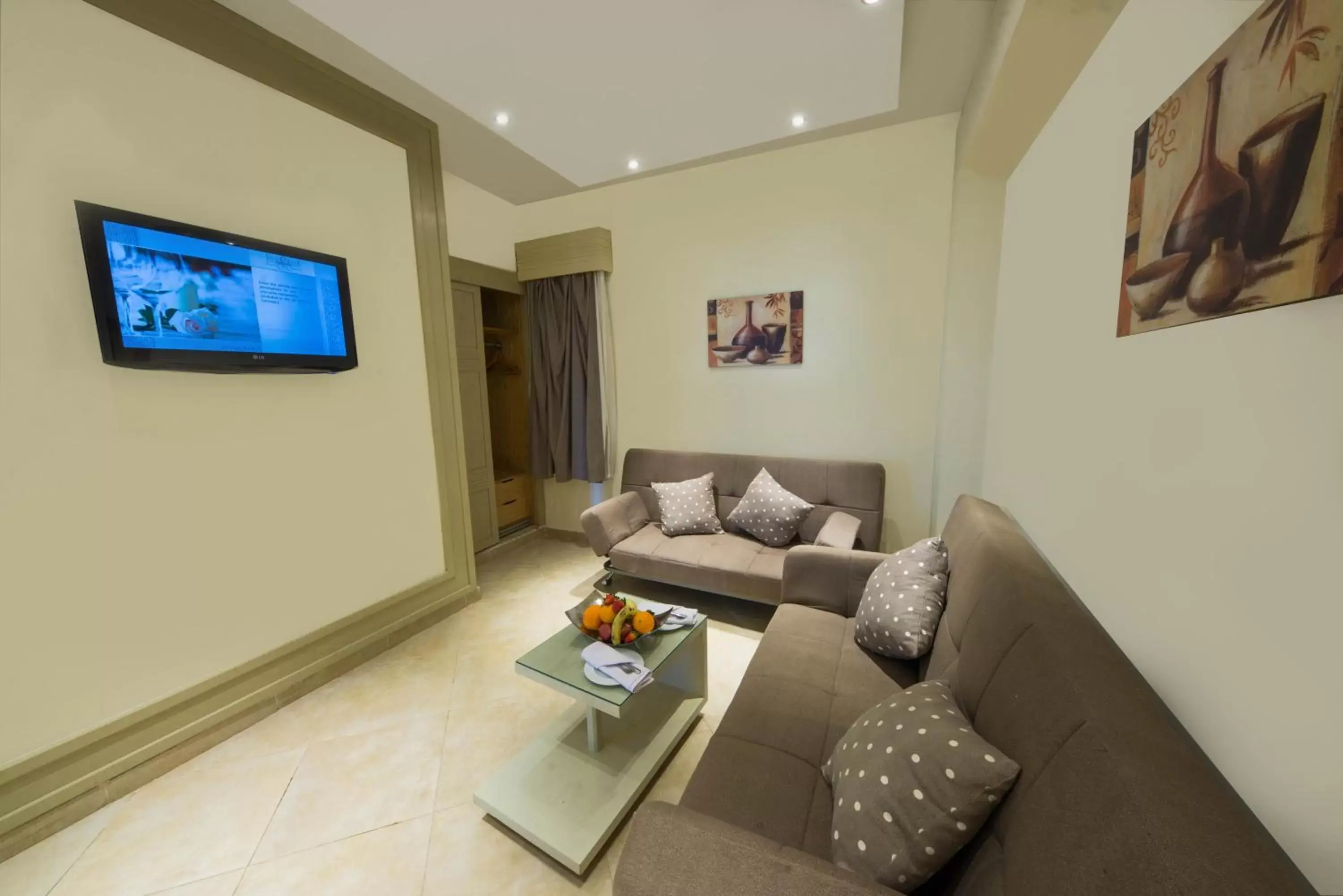 Living room in Sunrise Crystal Bay Resort -Grand Select Living room in Sunrise Crystal Bay Resort -Grand Select