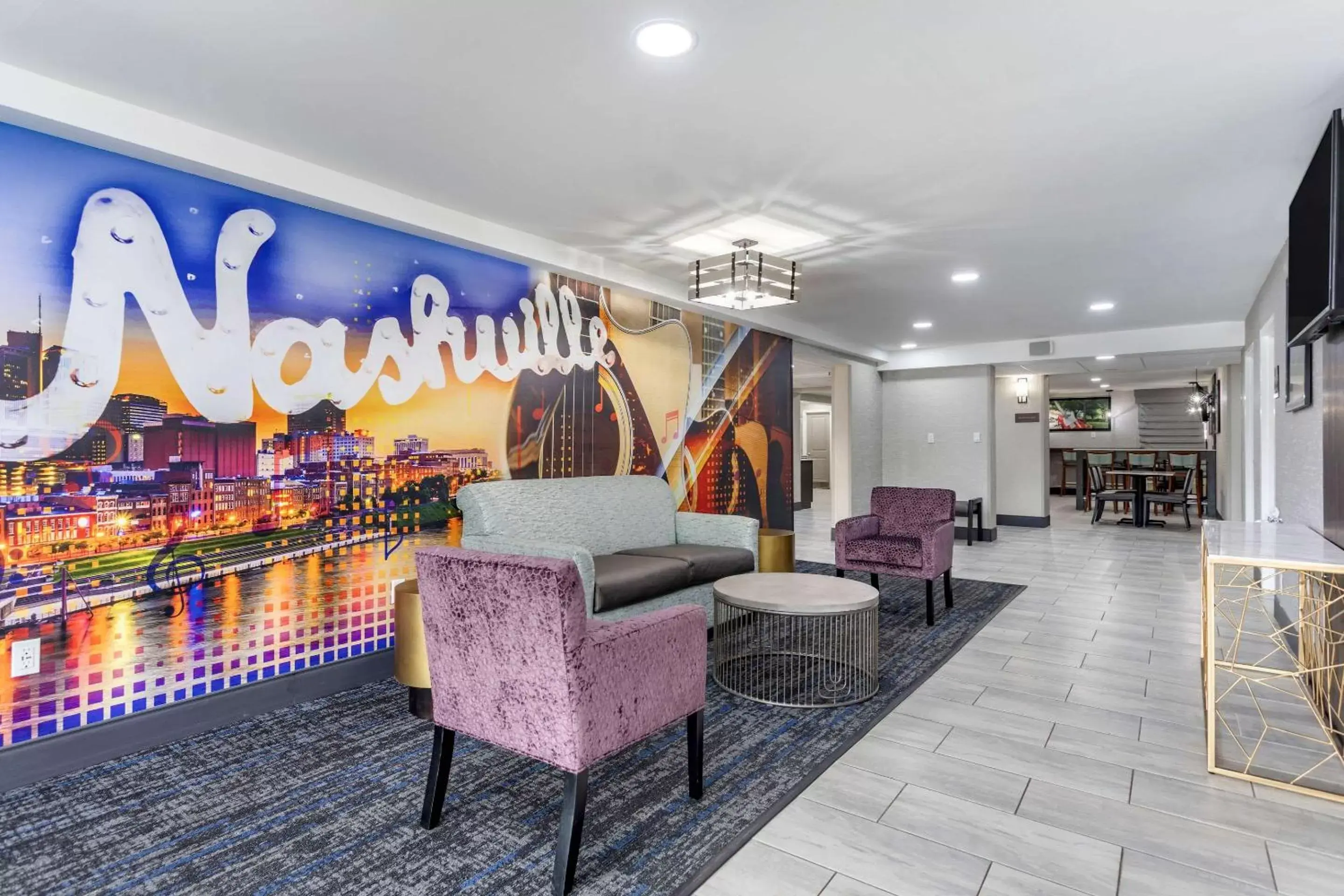 Lobby or reception, Lobby/Reception in Comfort Inn Nashville – Opryland Area