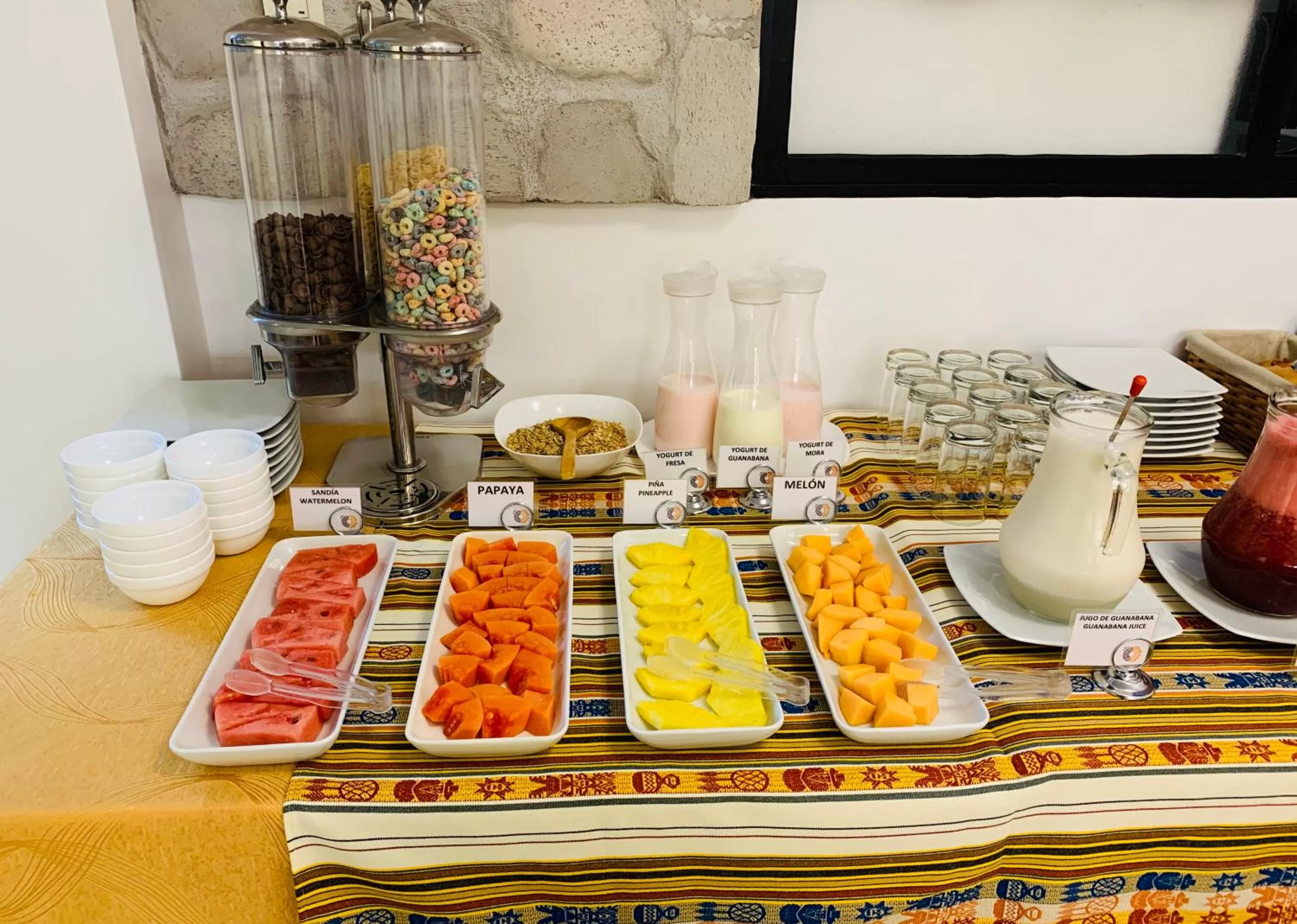 Breakfast in Hotel Endamo