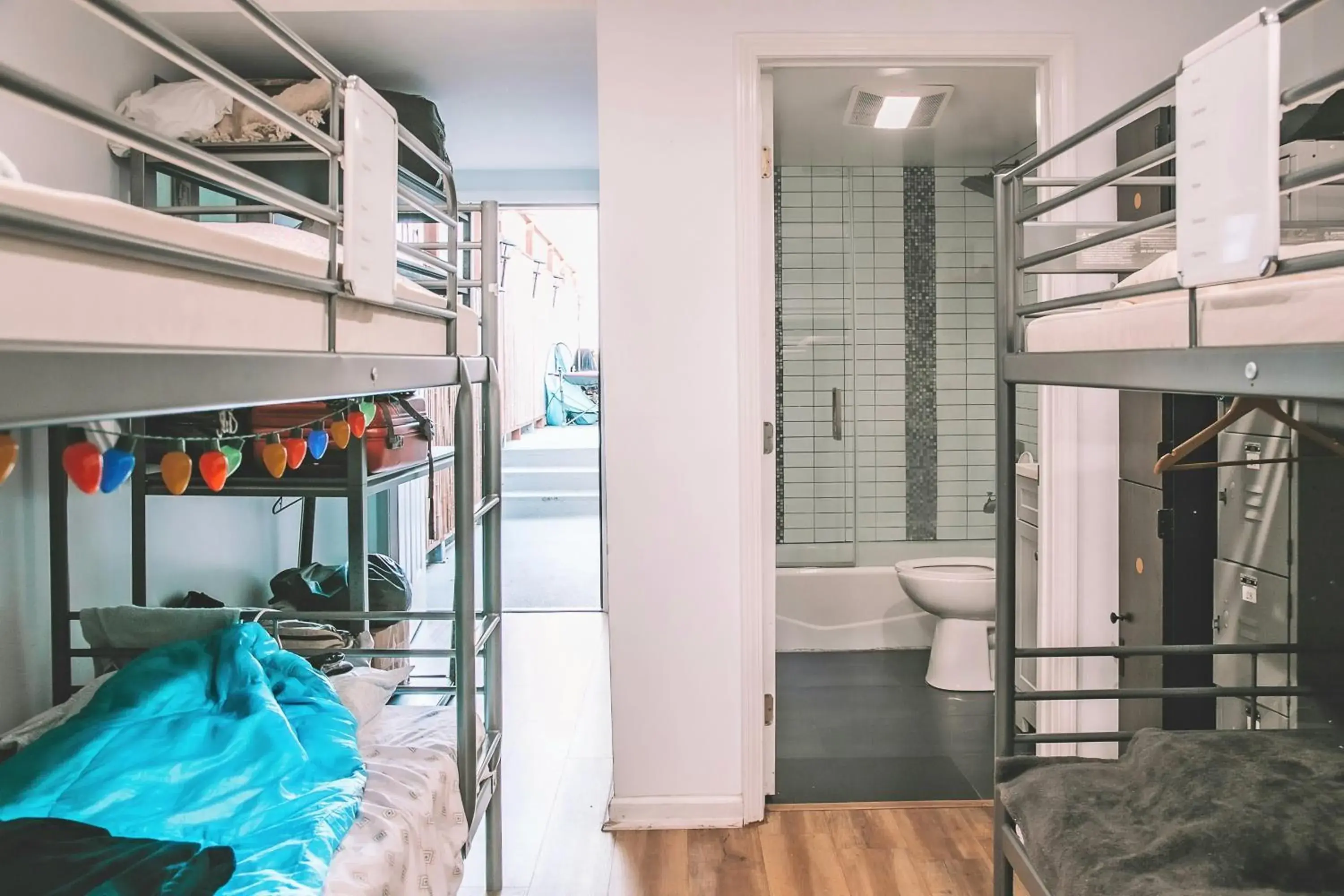 Shower, Bunk Bed in The Rumi