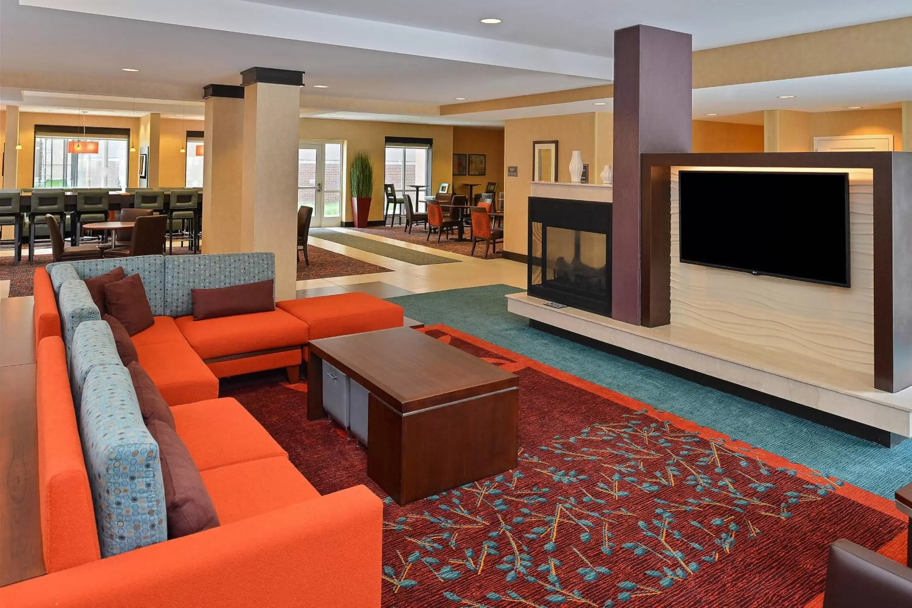 Lobby or reception in Residence Inn by Marriott Des Moines Downtown