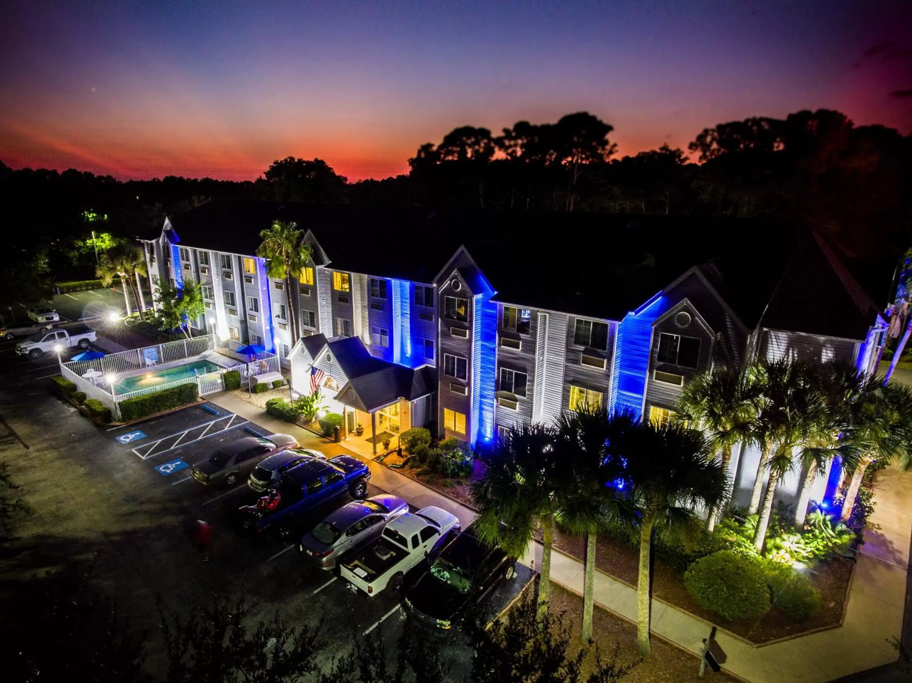 Bird's eye view, Neighborhood in Microtel Inn & Suites by Wyndham Palm Coast I-95