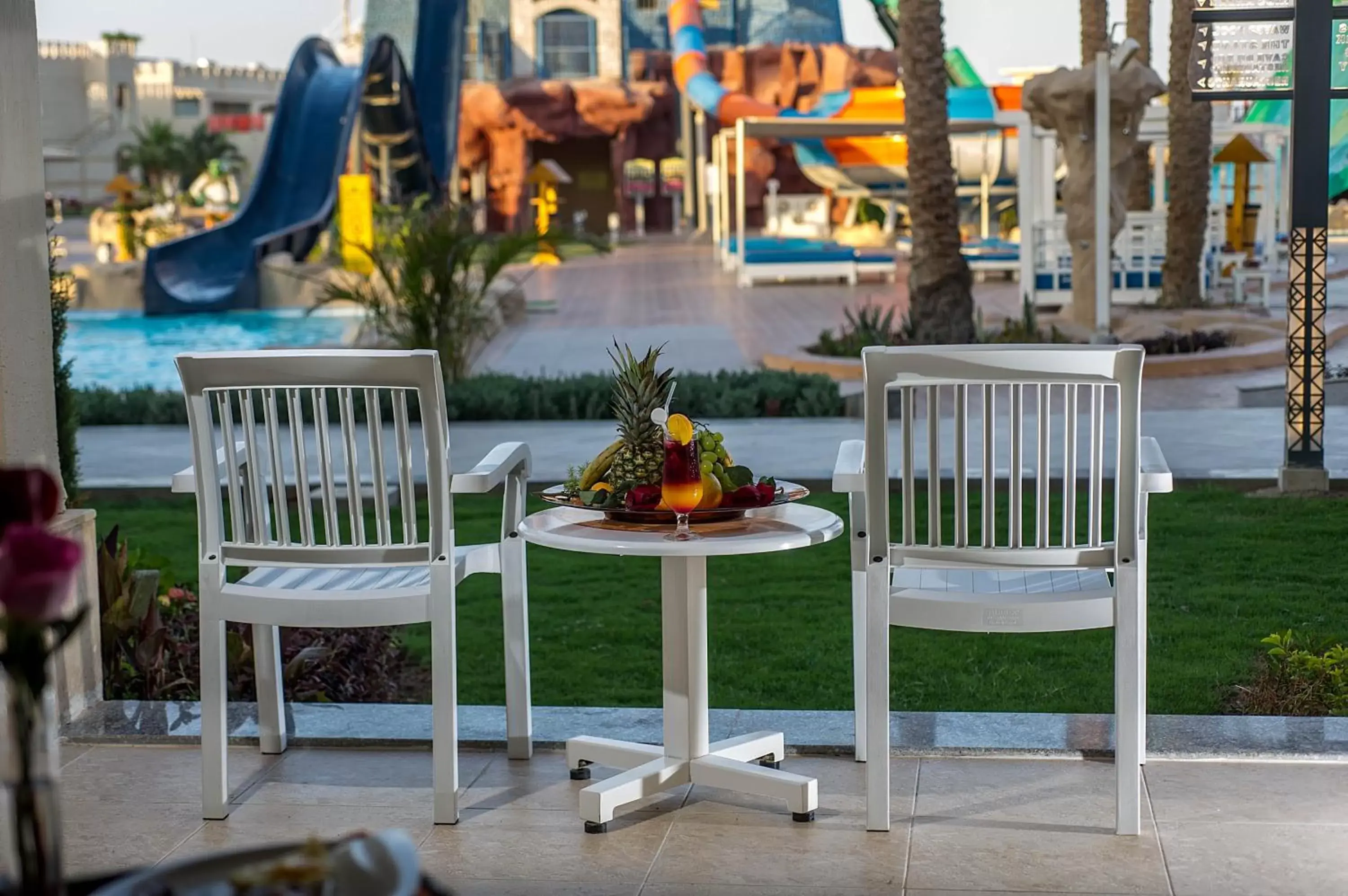 Balcony/Terrace in Pickalbatros Aqua Blu Sharm El Sheikh