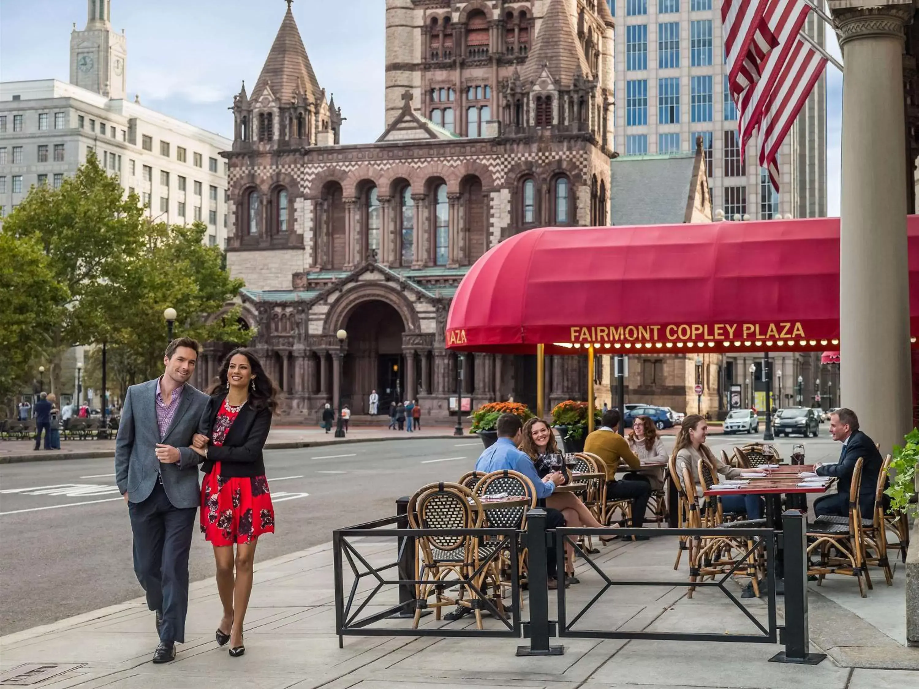 Property building in Fairmont Copley Plaza