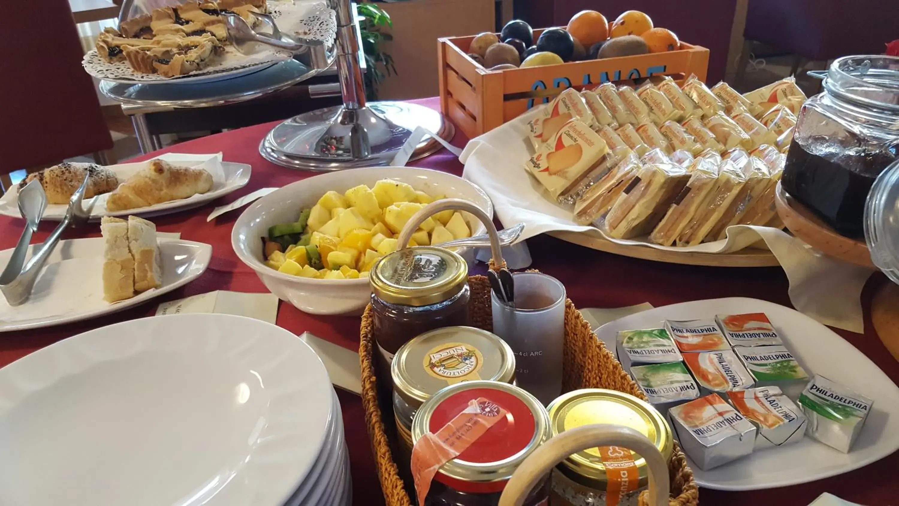 Buffet breakfast in Hotel and Wellness Patriarca