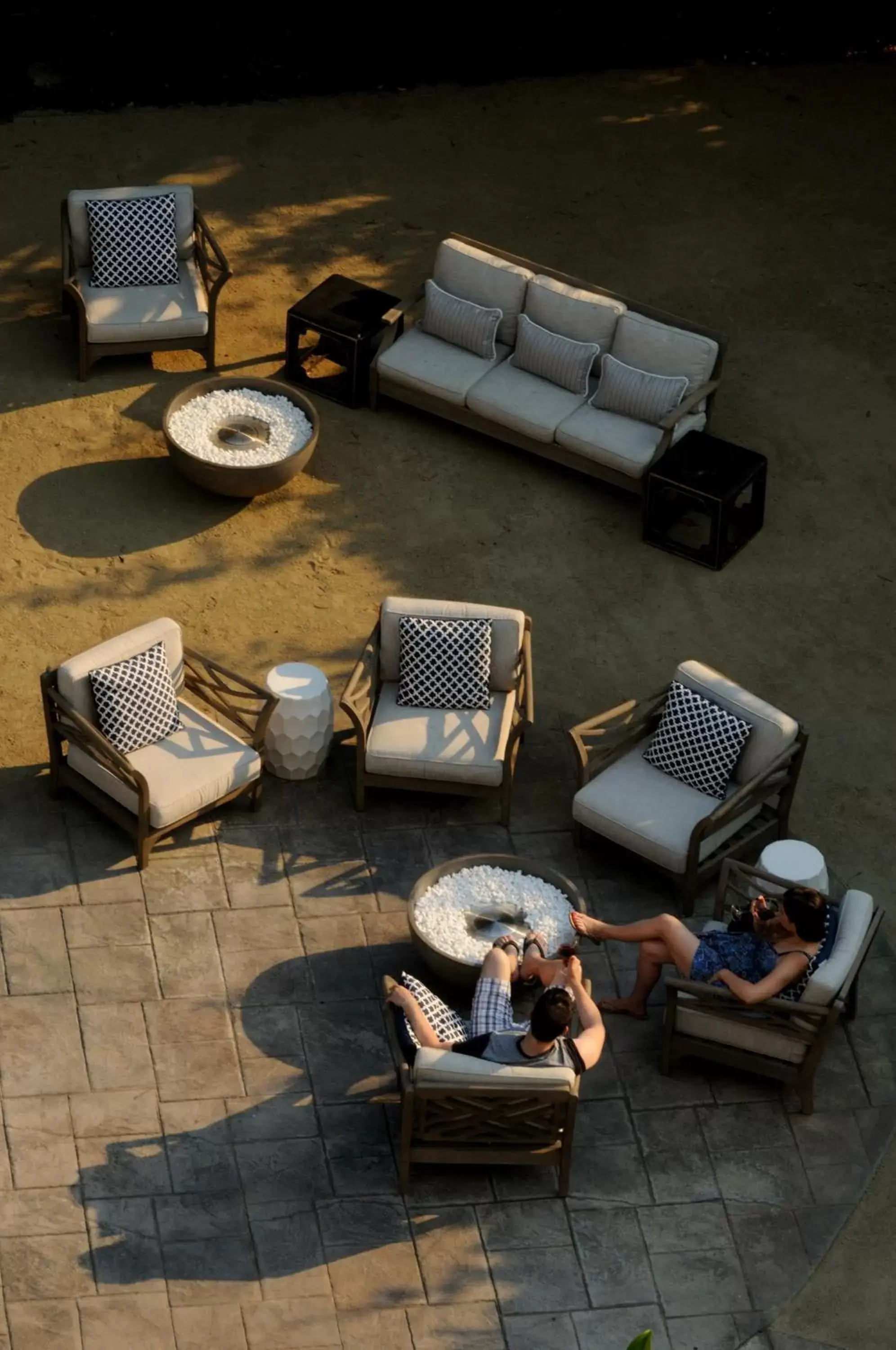 Seating area in The White House Inn & Spa