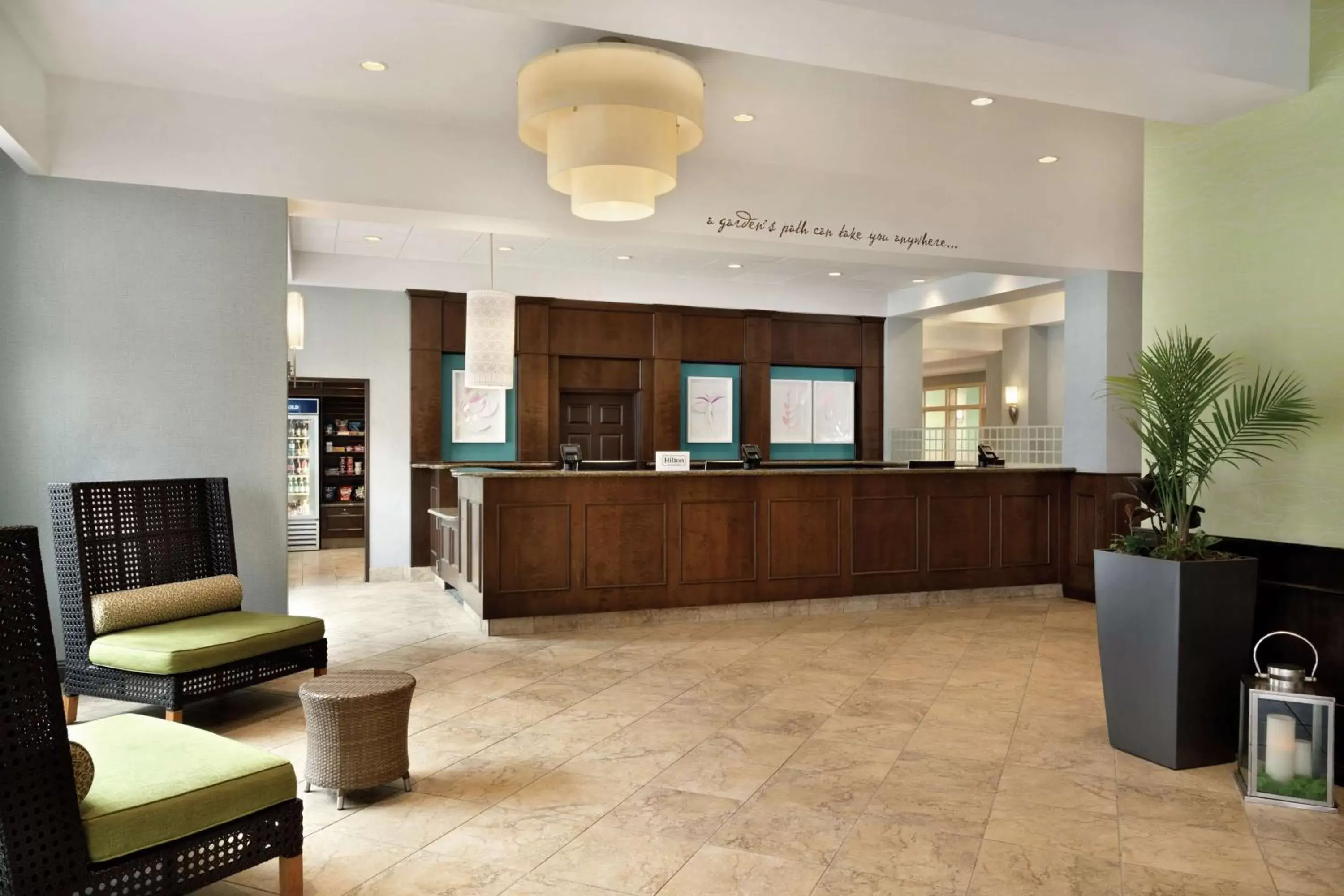 Lobby or reception, Lobby/Reception in Hilton Garden Inn Worcester