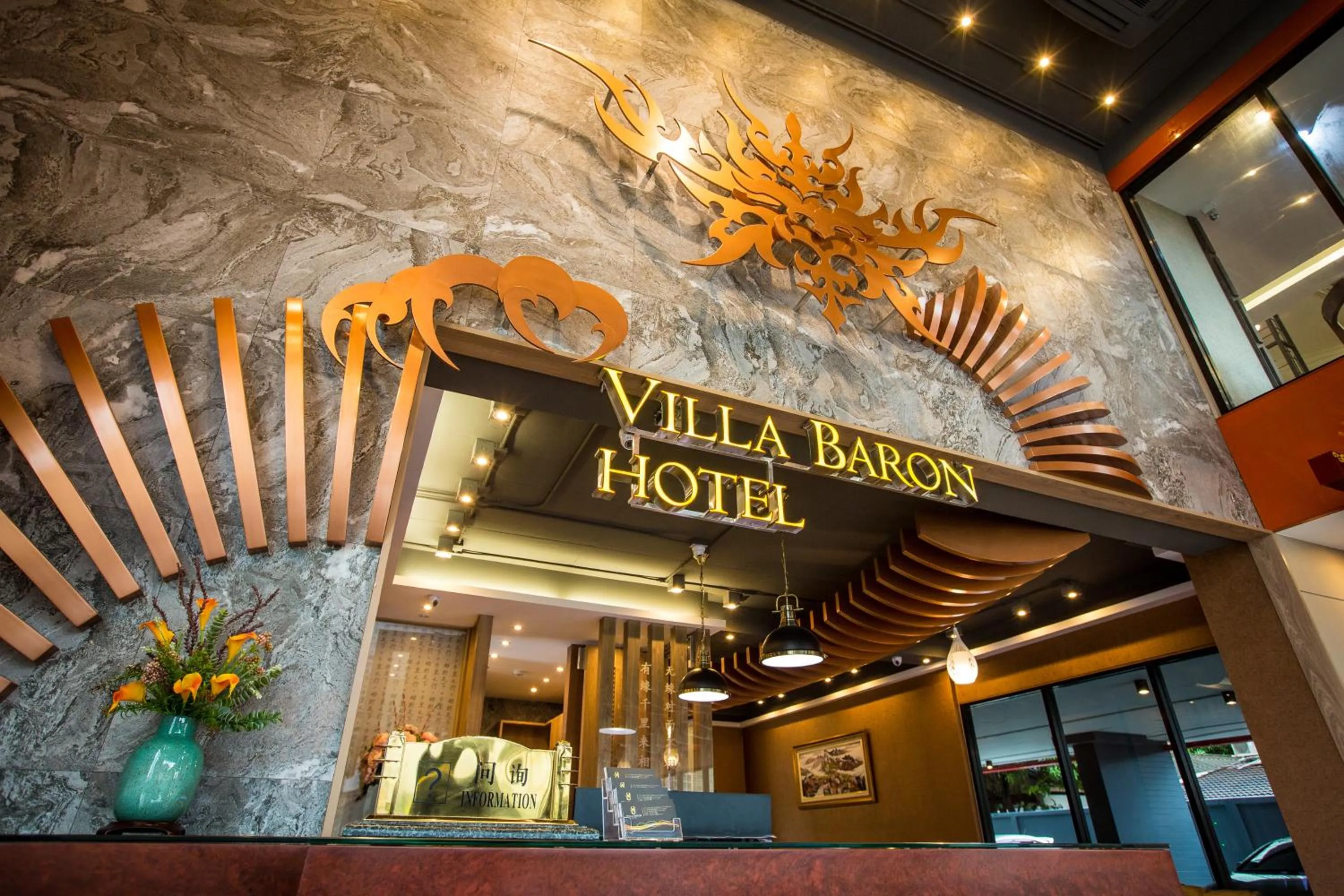 Lobby or reception in Villa Baron SHA PLUS