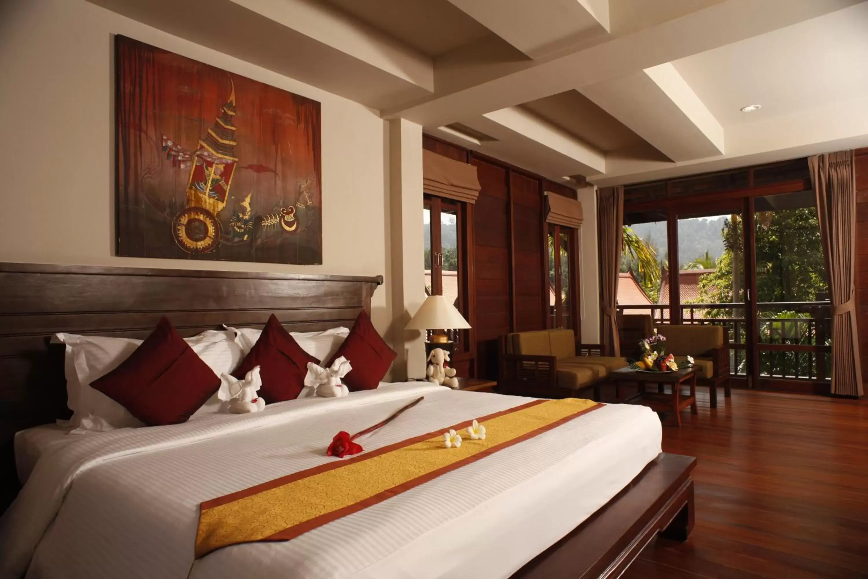 Bedroom, Bed in Khaolak Bhandari Resort & Spa Bedroom, Bed in Khaolak Bhandari Resort & Spa
