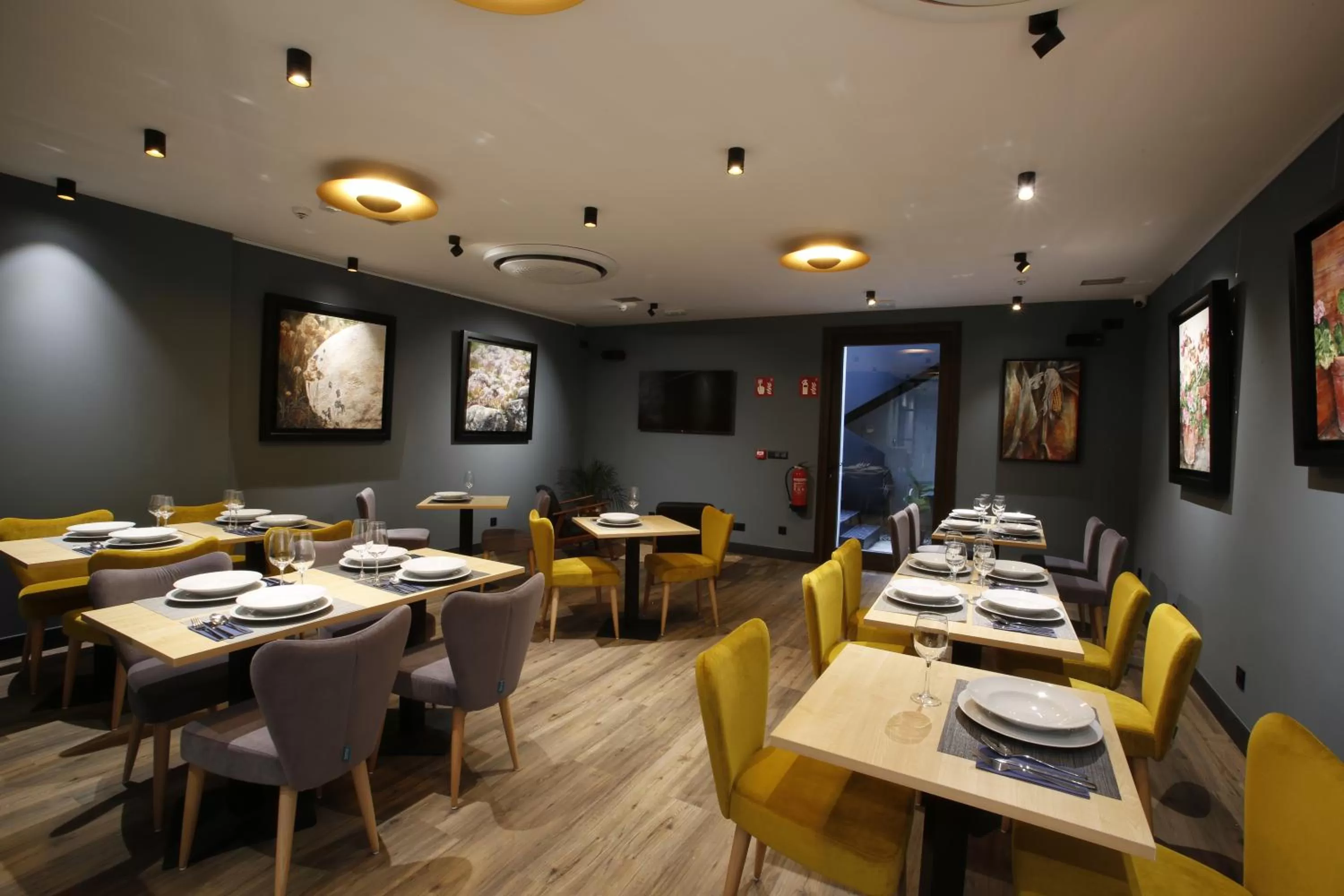 Living room in M&UGA Hotela