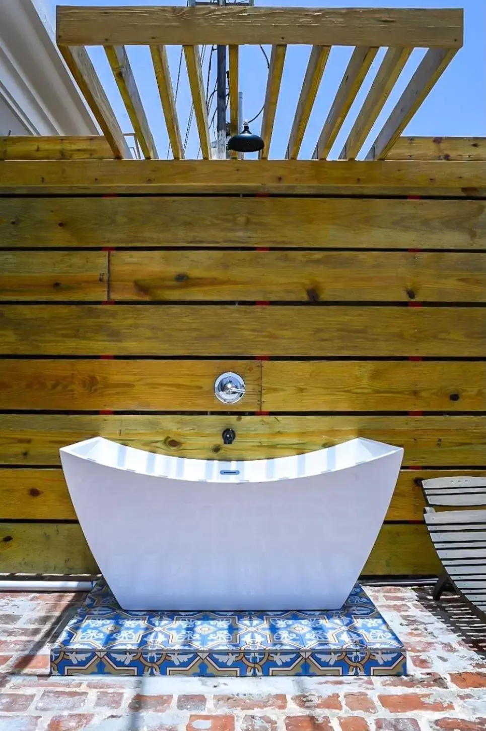 Open Air Bath in EL Colonial Adults Only