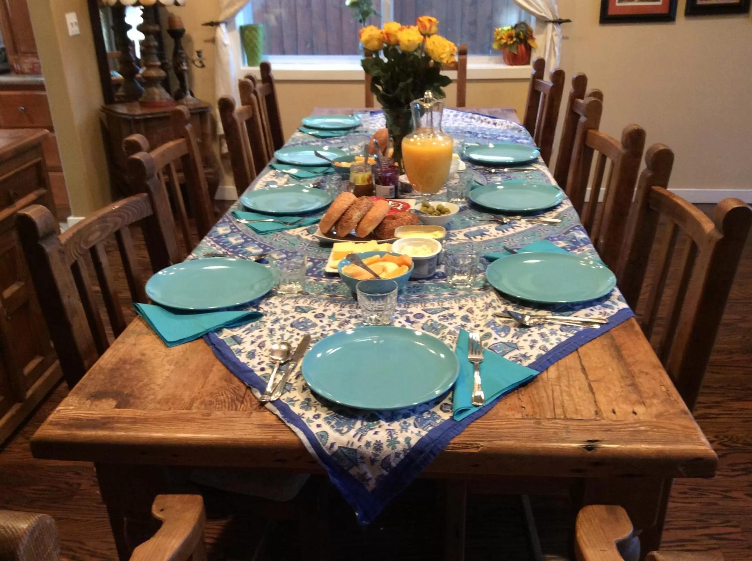 Breakfast in Sweet Dreams B&B LA