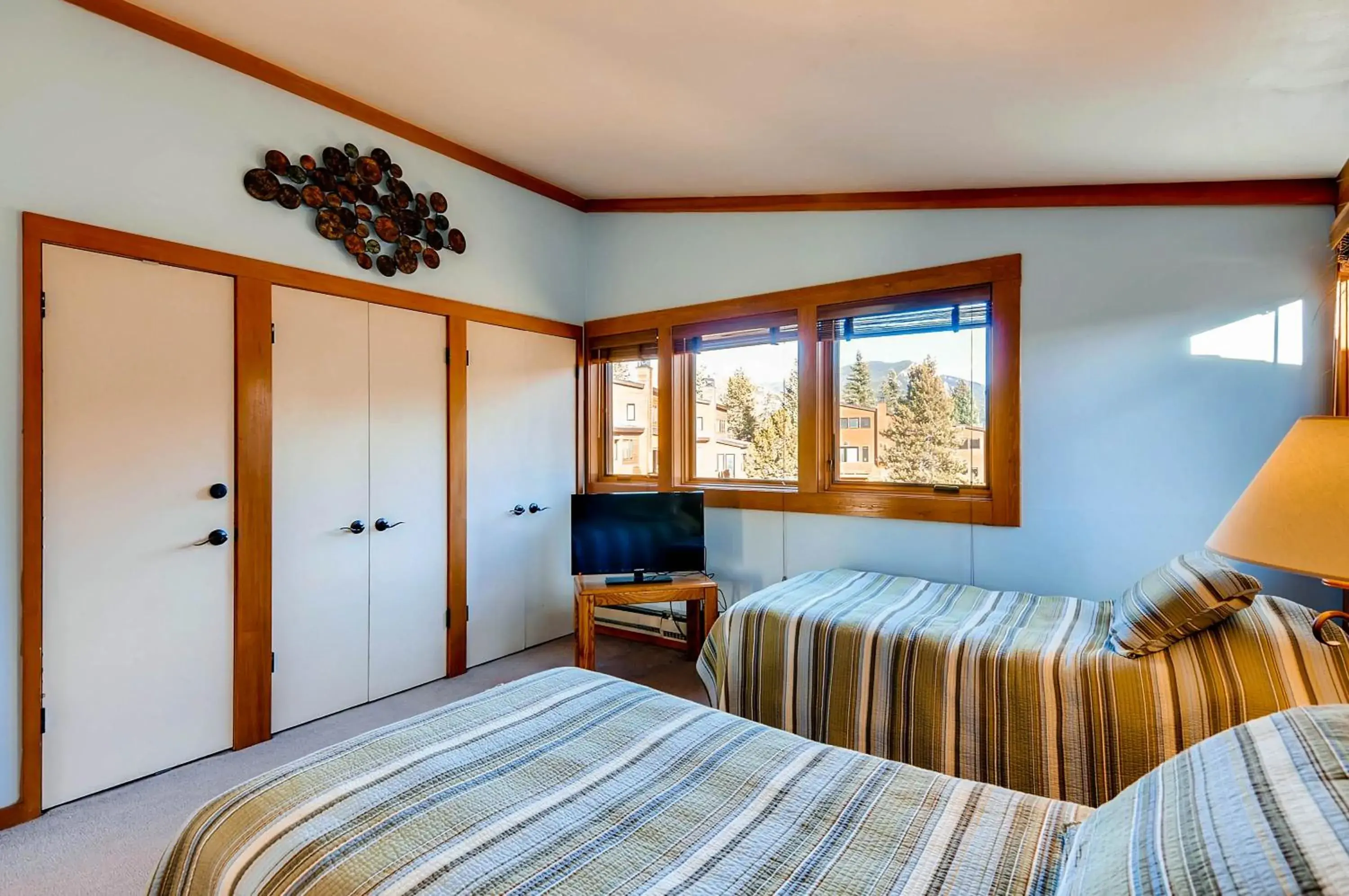 Bed in Aspen Ridge Condominiums by Keystone Resort