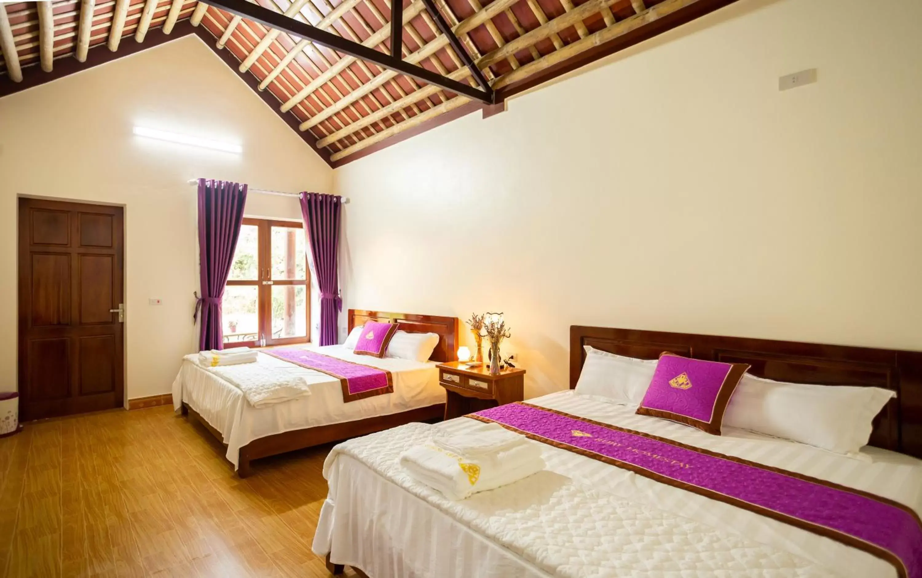 Bed in Ruby Homestay Bed in Ruby Homestay