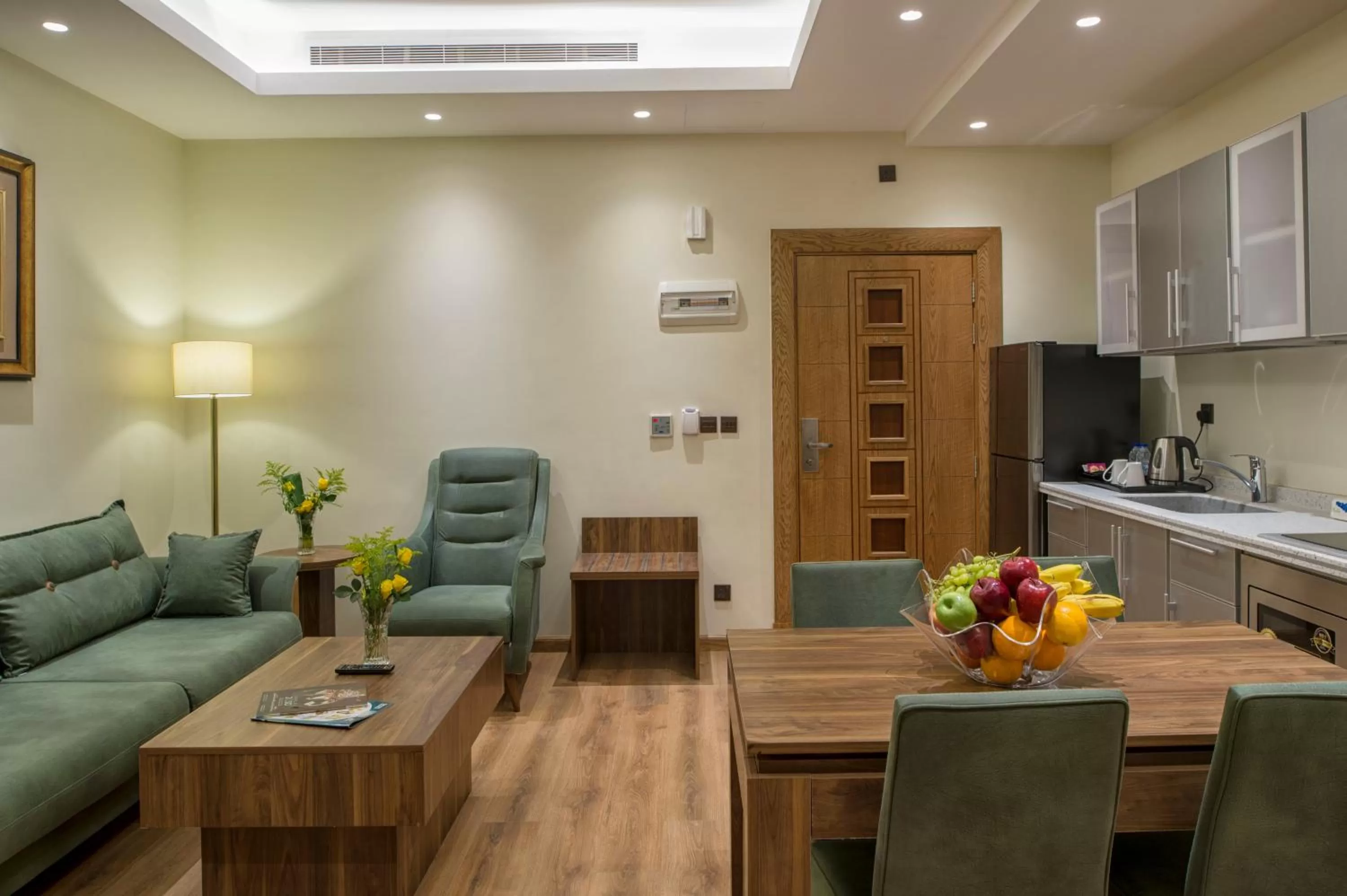 Kitchen or kitchenette in Classical Hotel Suites