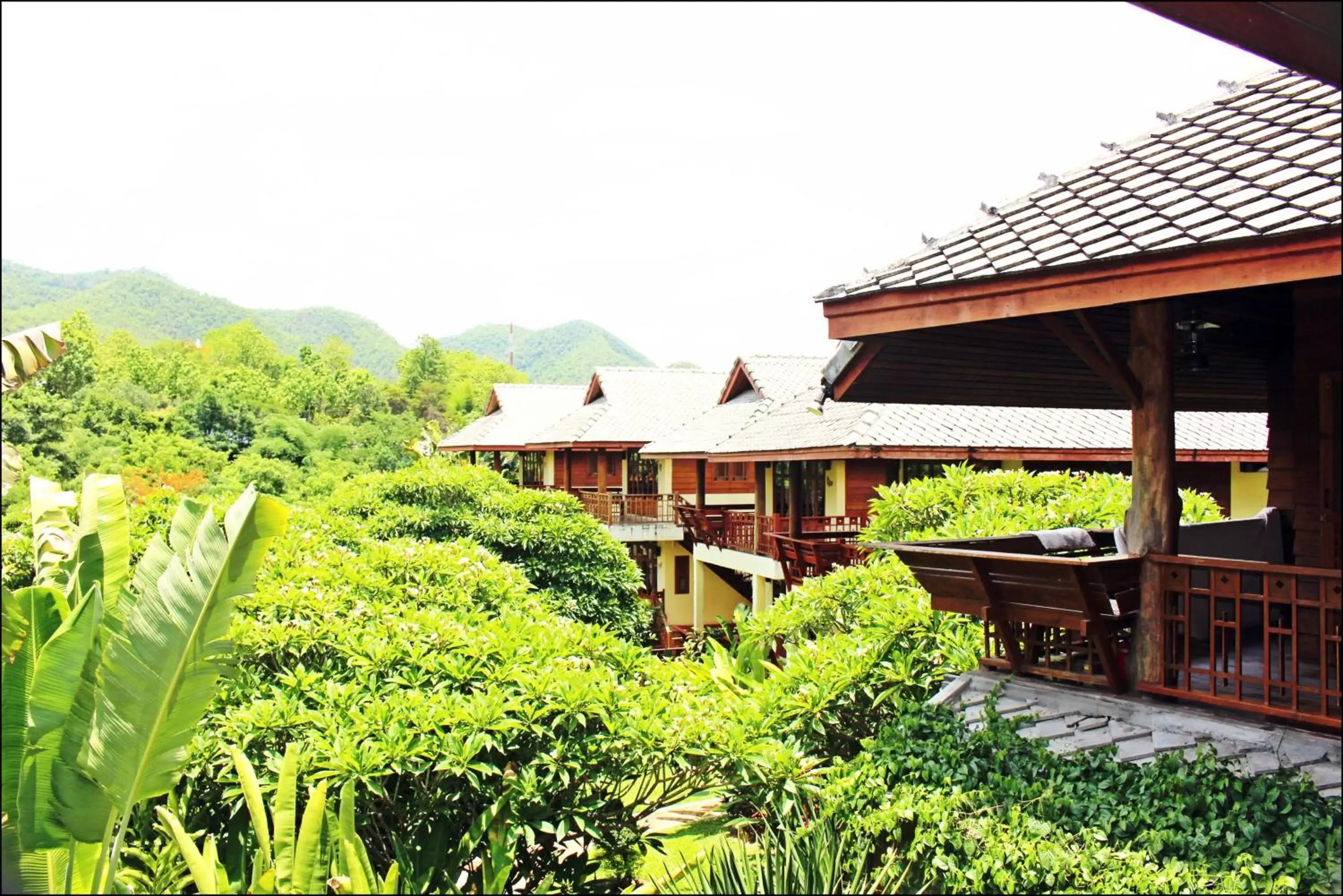 Bird's eye view in Pai Vimaan Resort Bird's eye view in Pai Vimaan Resort