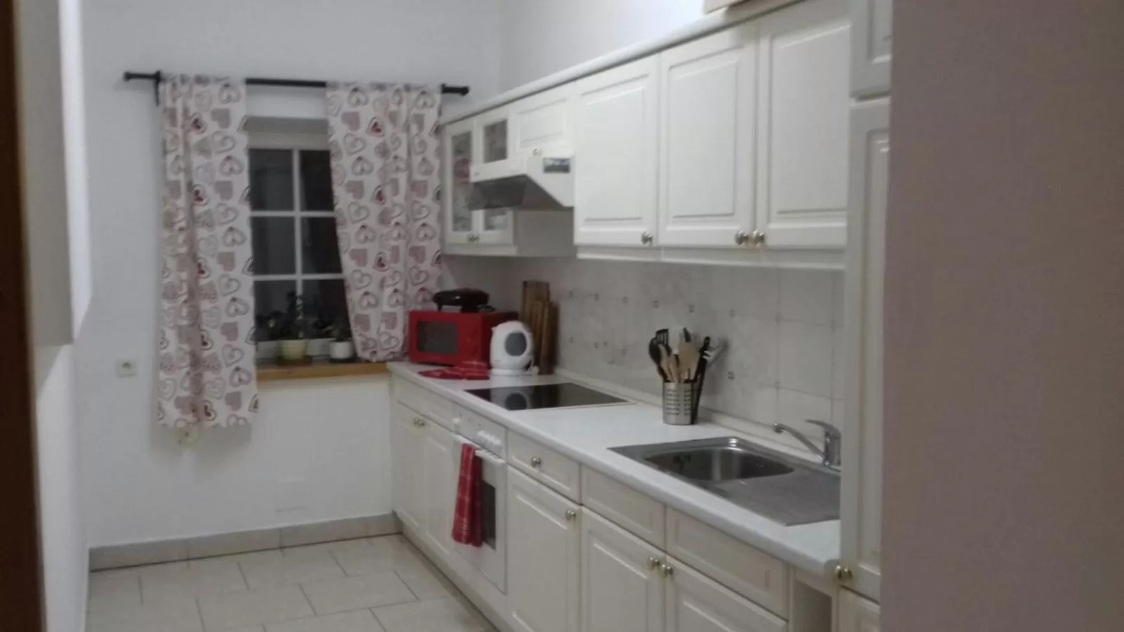 Kitchen or kitchenette in Penzion Čistá