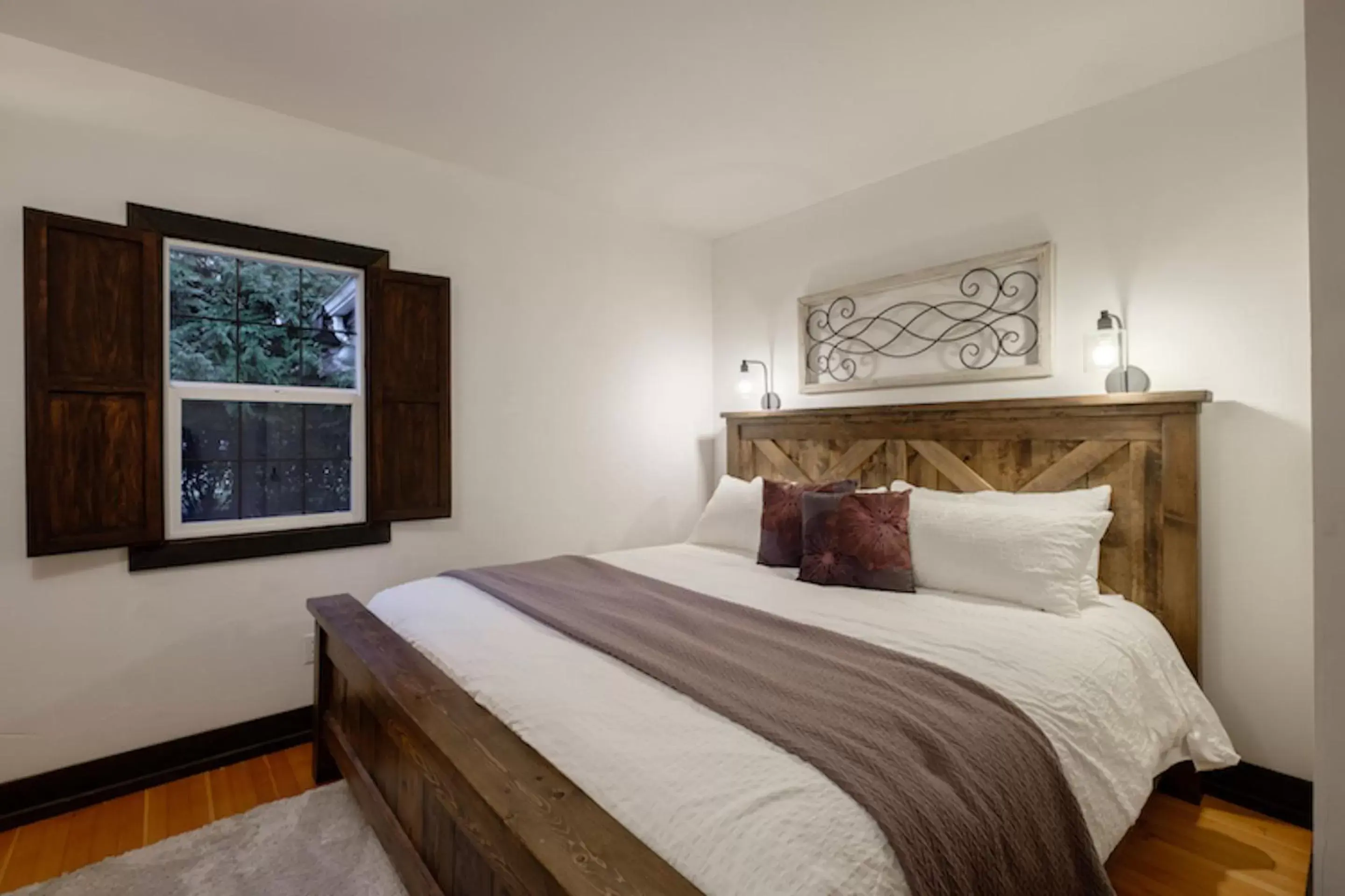 Bedroom, Bed in Bramblebank Cottages