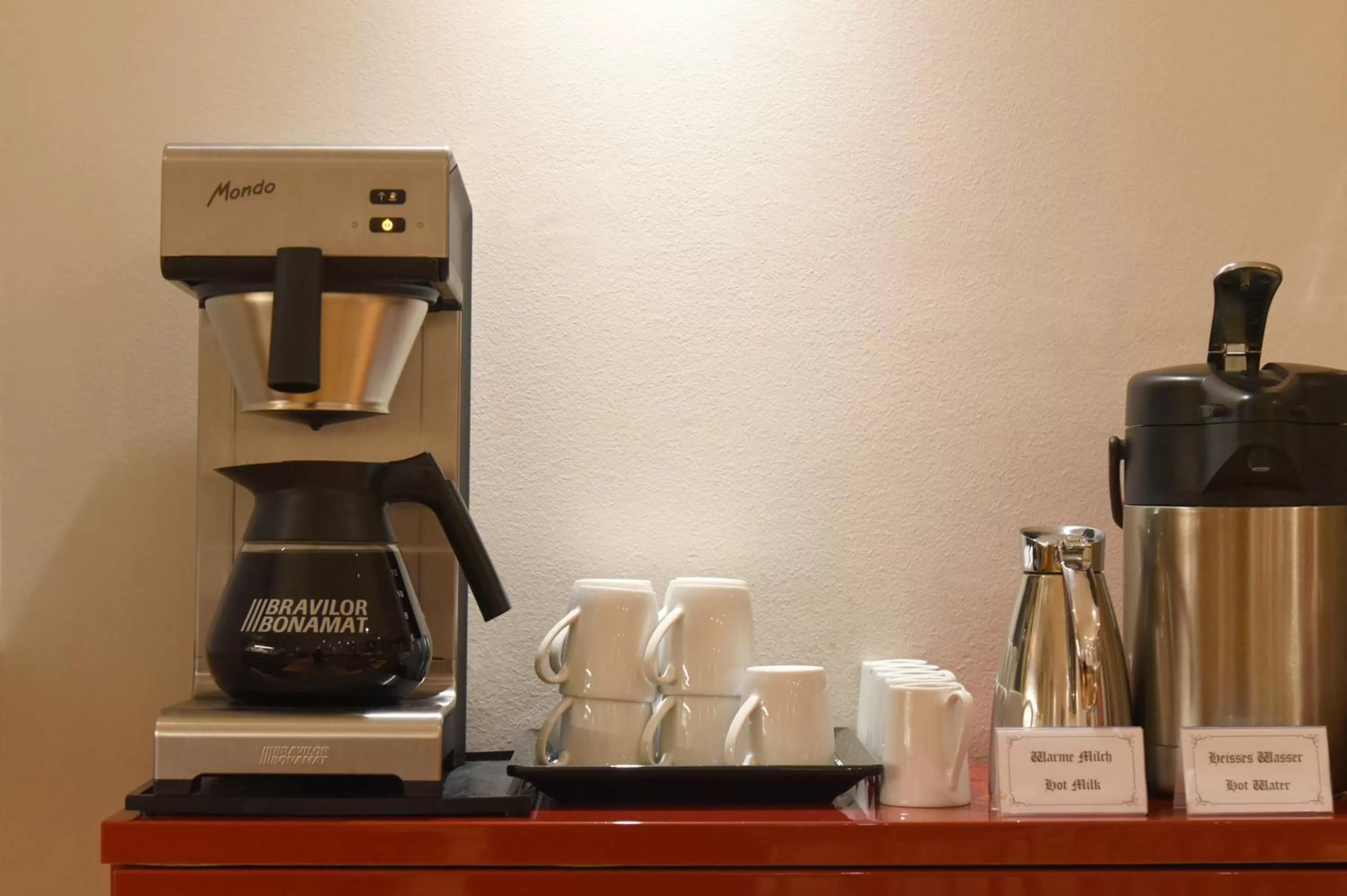 Non alcoholic drinks in Hotel Hirschen