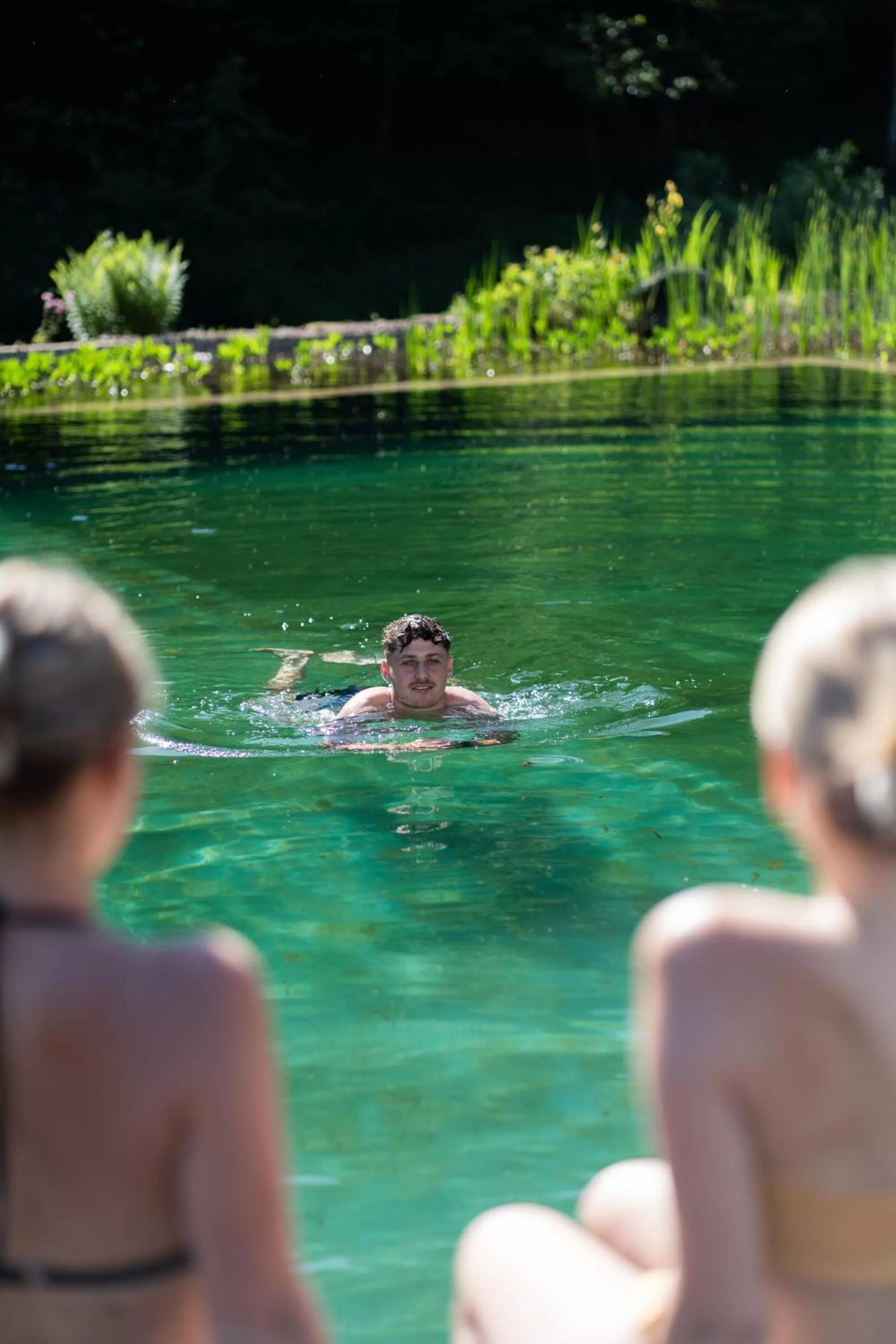 Lake view in Hotel Christel