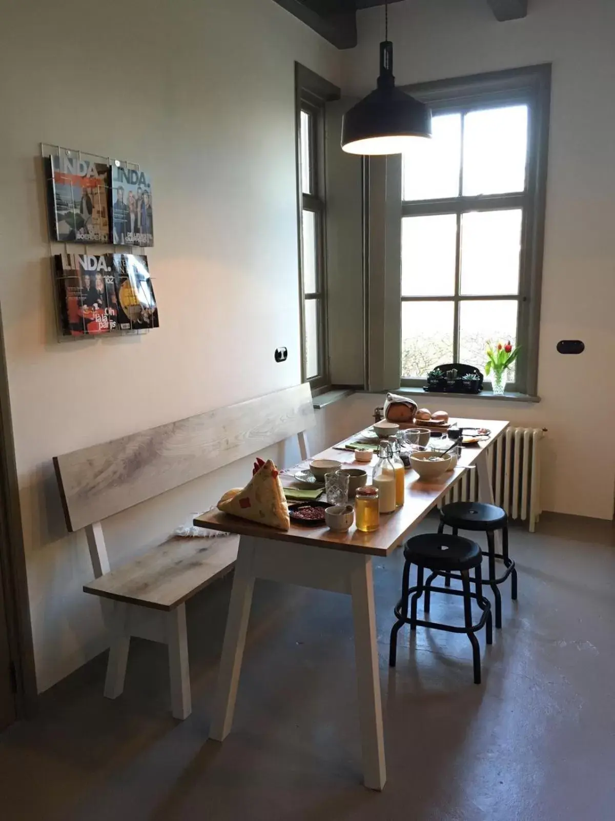 Food close-up, Dining Area in B&B In het Voorhuys