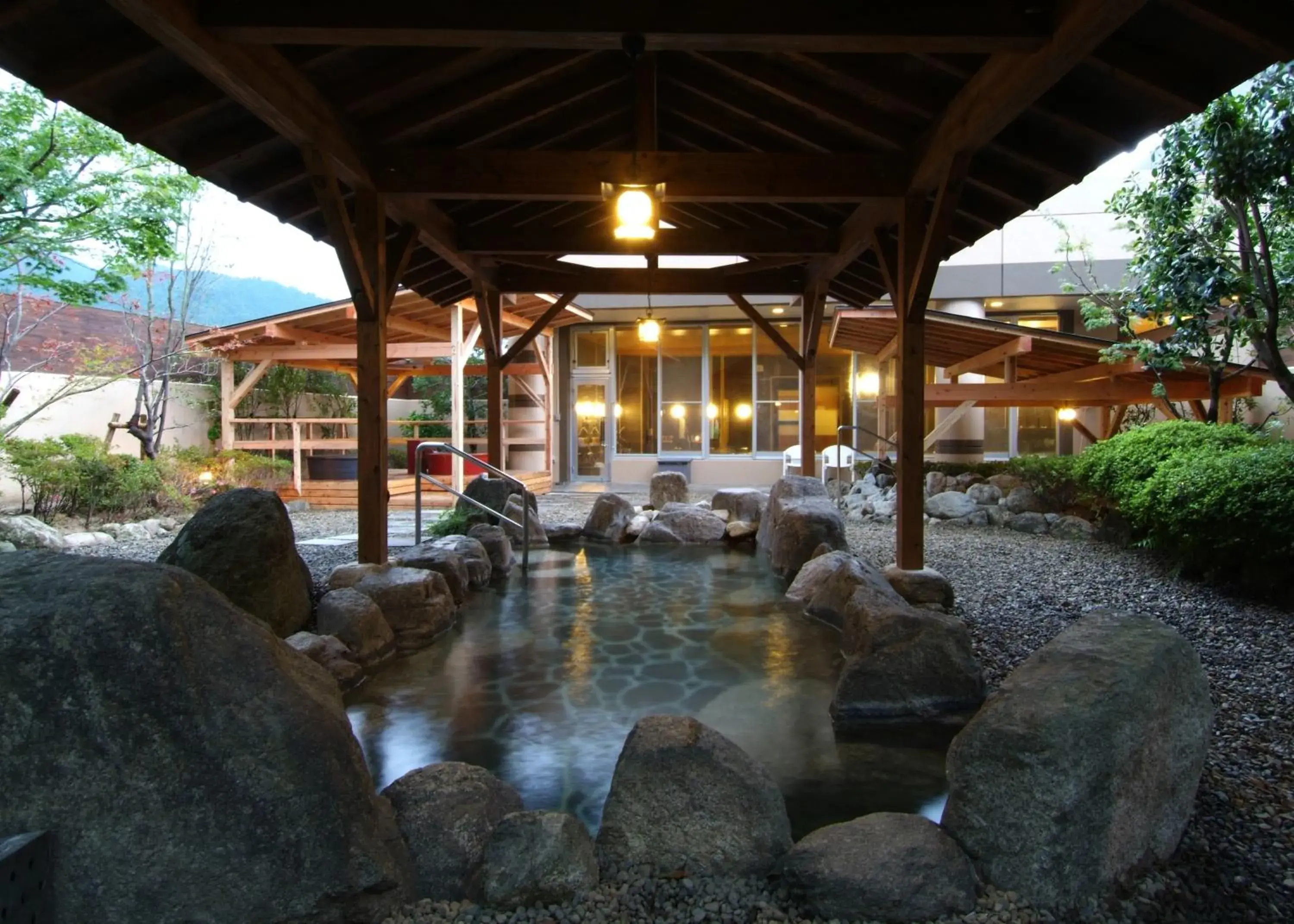 Open Air Bath in Route Inn Grantia Fukuoka Miyawaka - Wakita Onsen