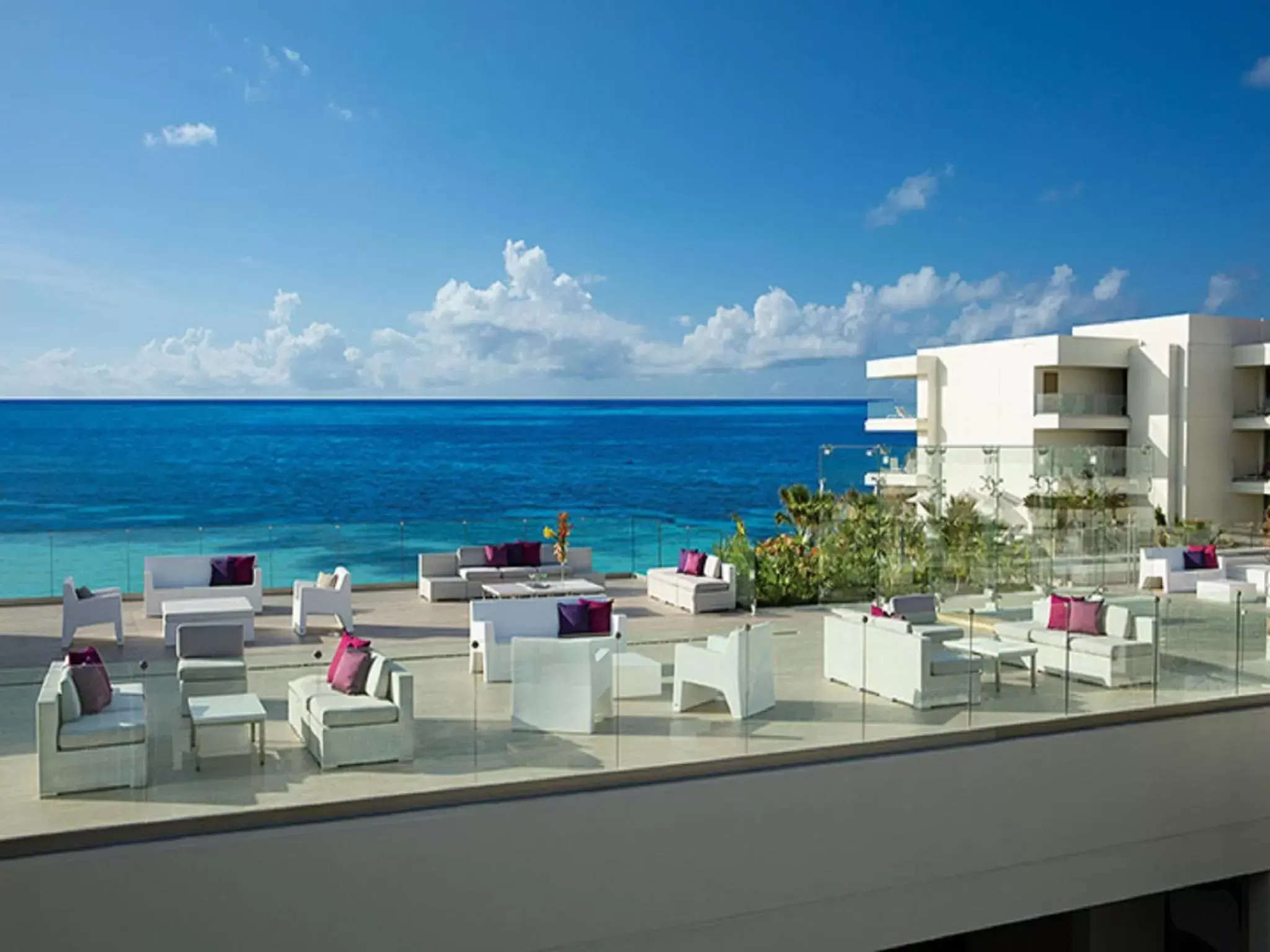 Balcony/Terrace in Breathless Riviera Cancun Resort & Spa - Adults Only - All inclusive