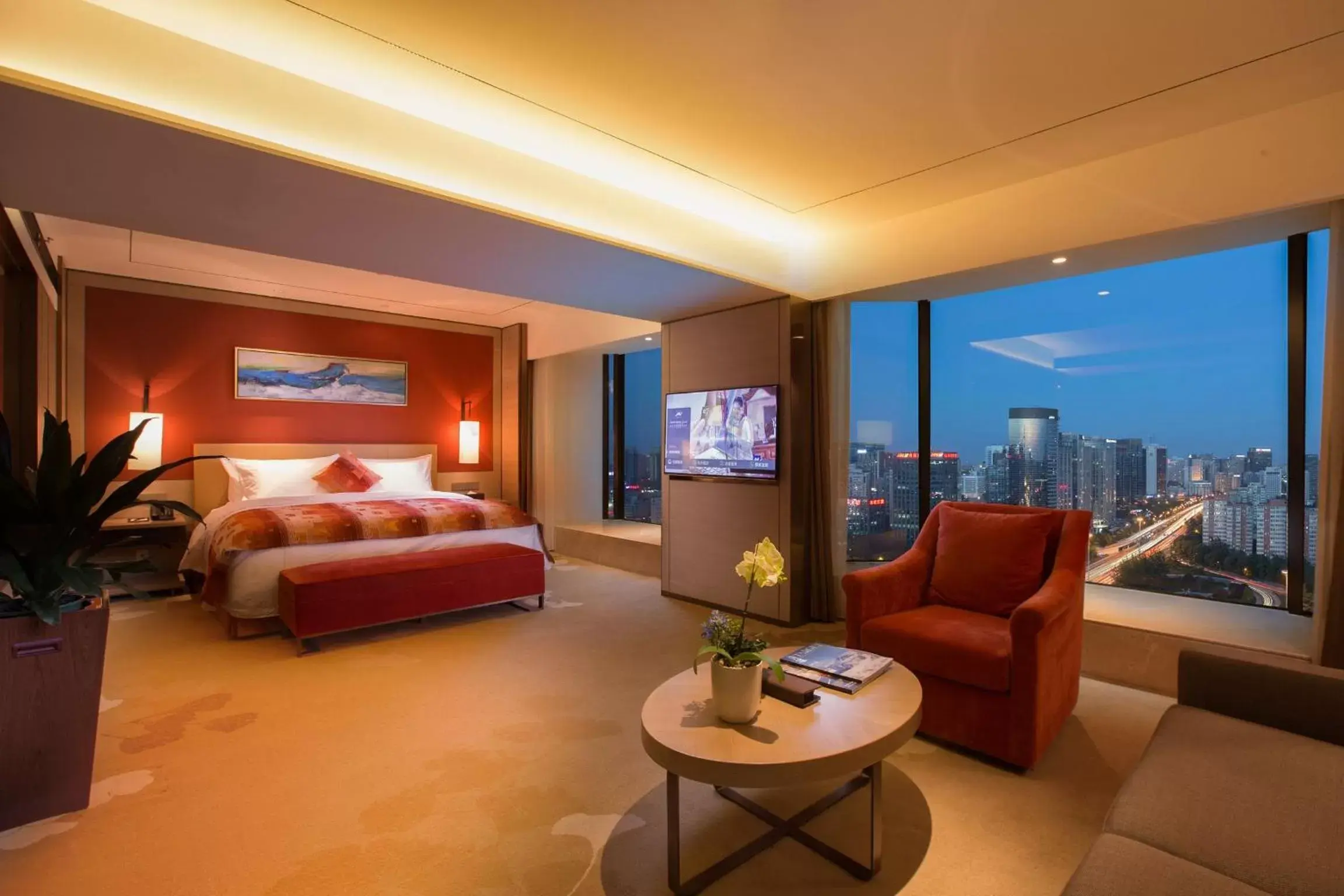 Bedroom in Grand Metropark Hotel Beijing