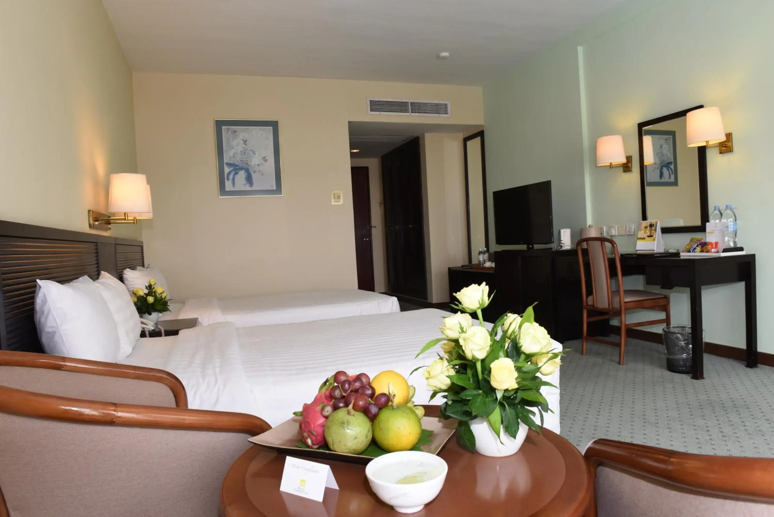 Photo of the whole room in Hotel Cambodiana