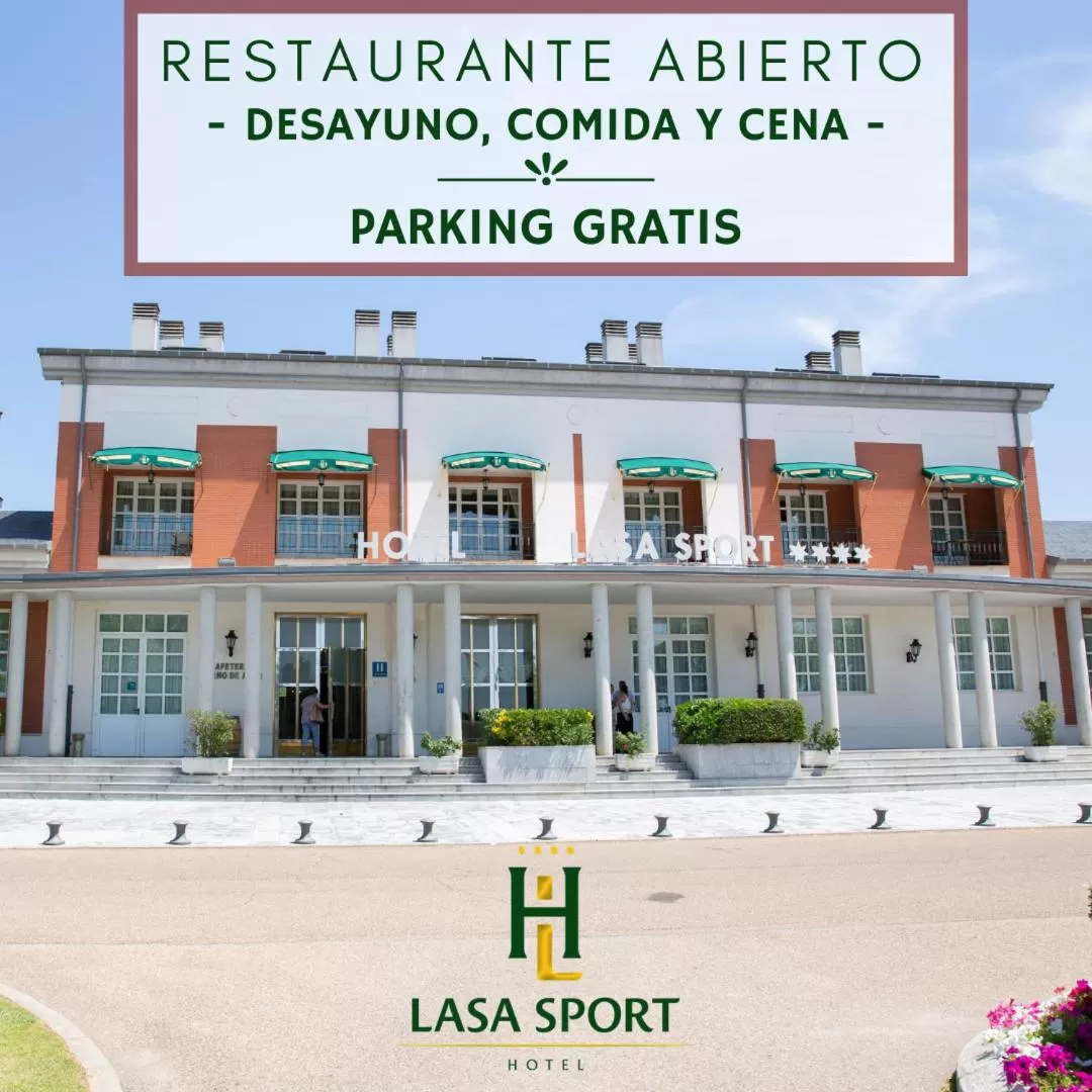 Property building in Hotel Lasa Sport
