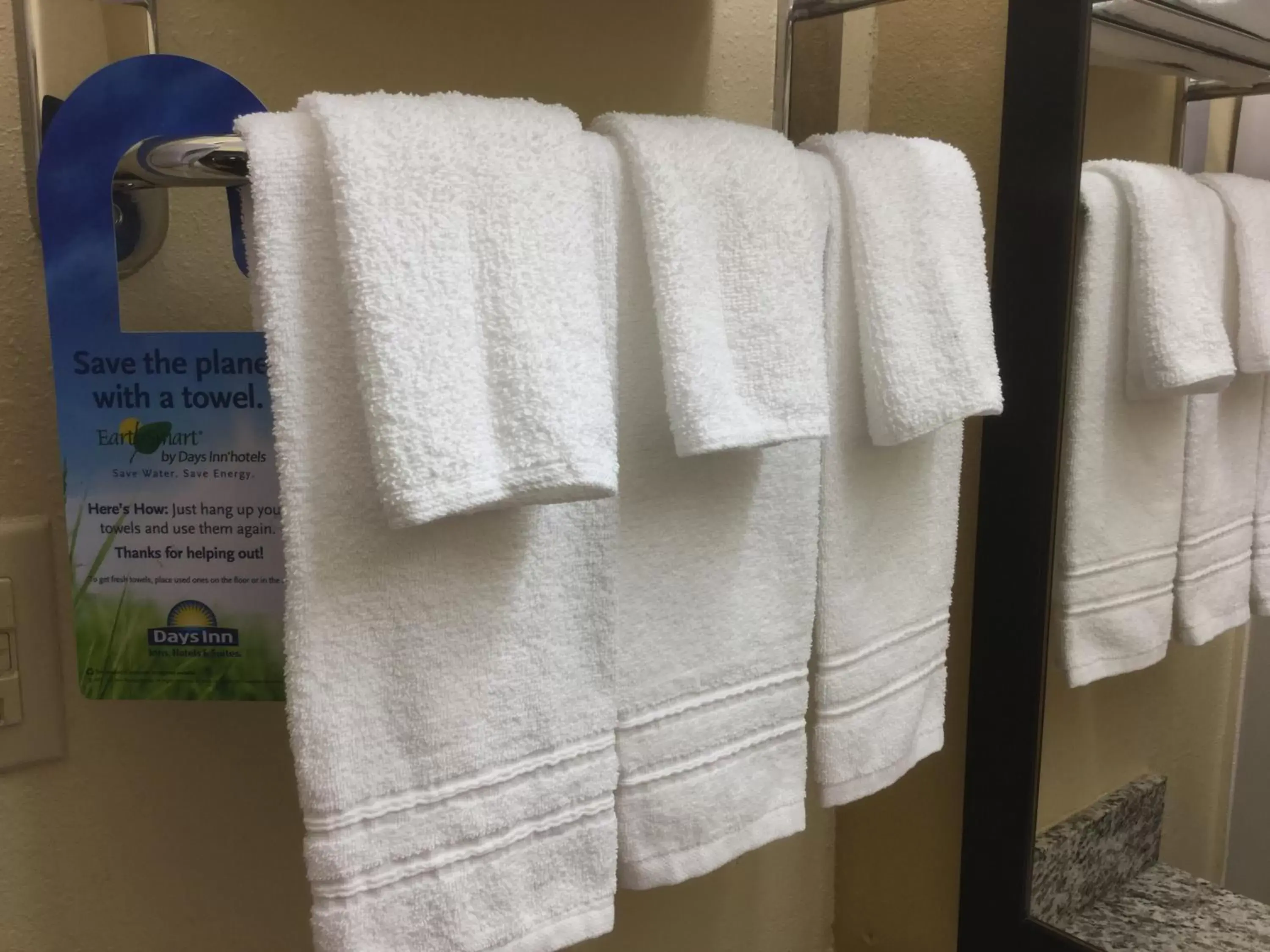 towels in Days Inn by Wyndham North Columbia Ft. Jackson