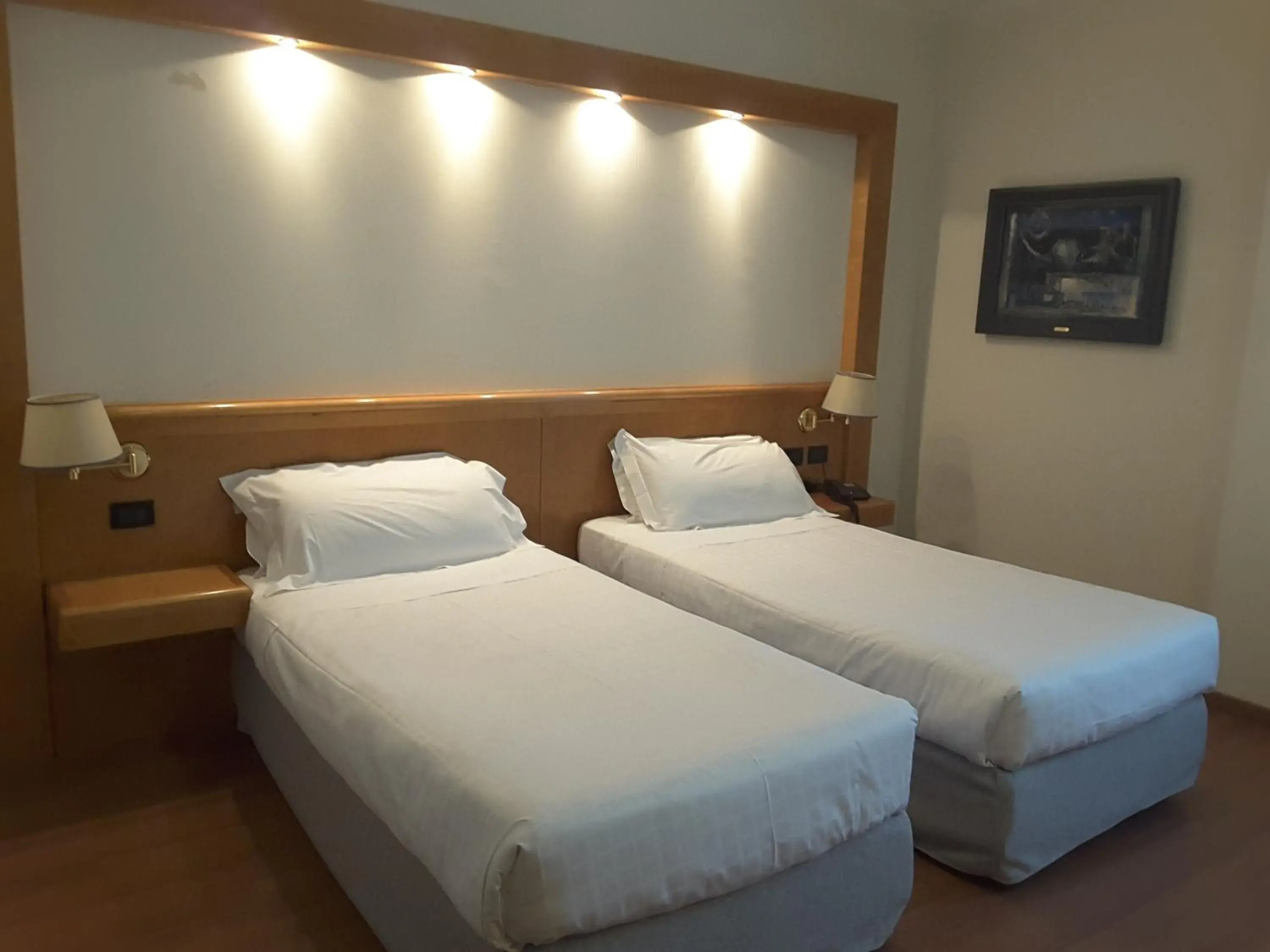 Bed in Hotel President