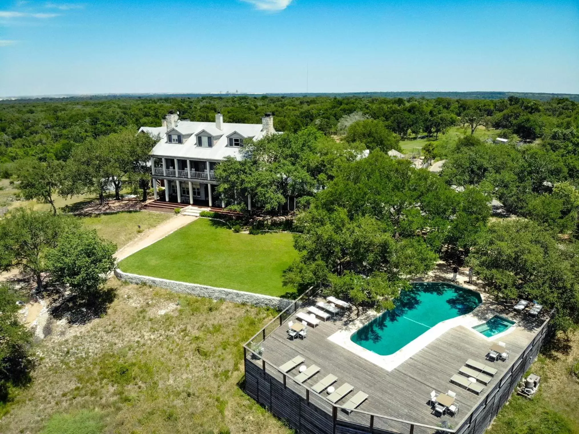 Property building, Bird's-eye View in Sage Hill Inn & Spa