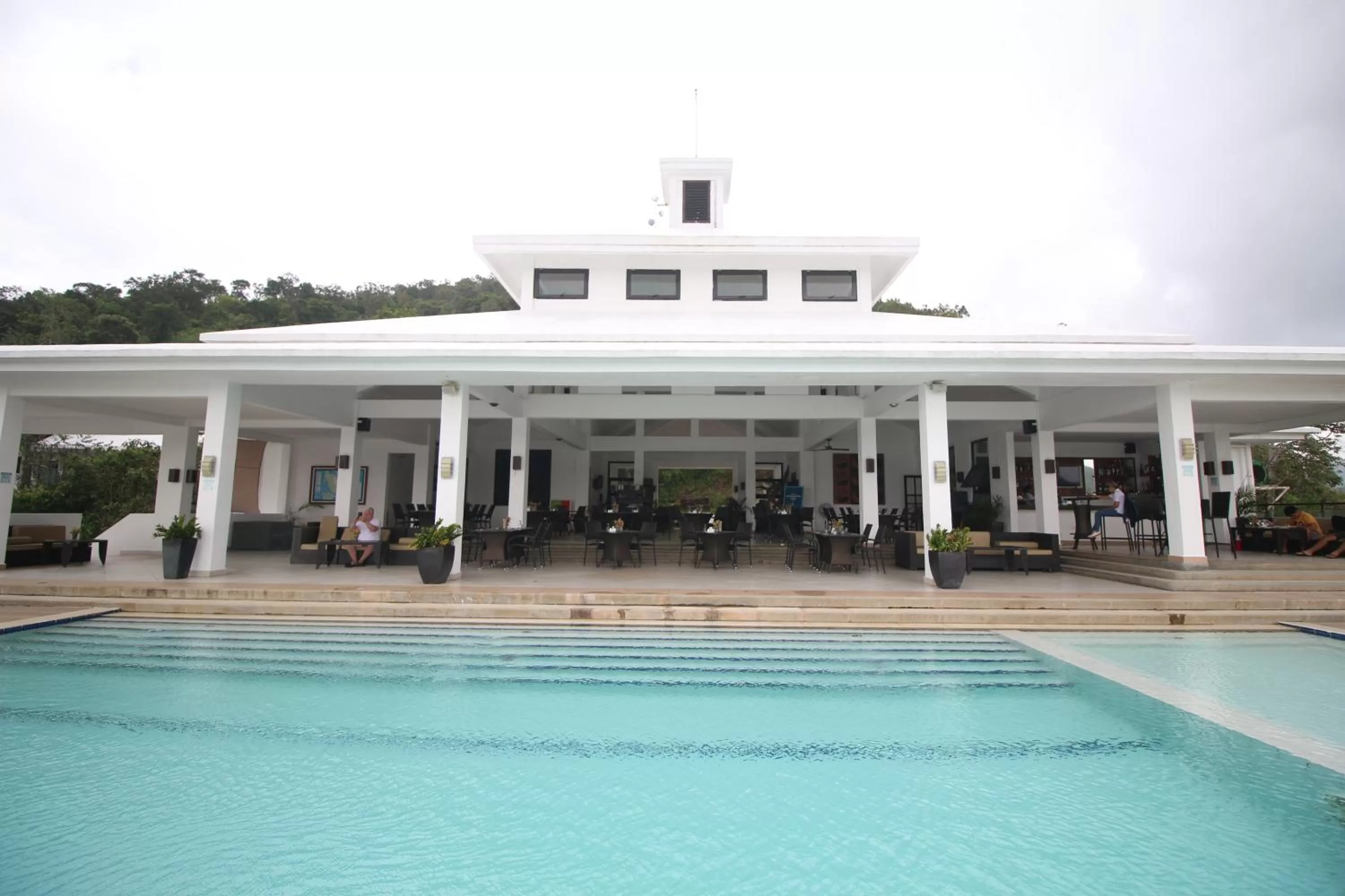 Swimming pool in Busuanga Bay Lodge