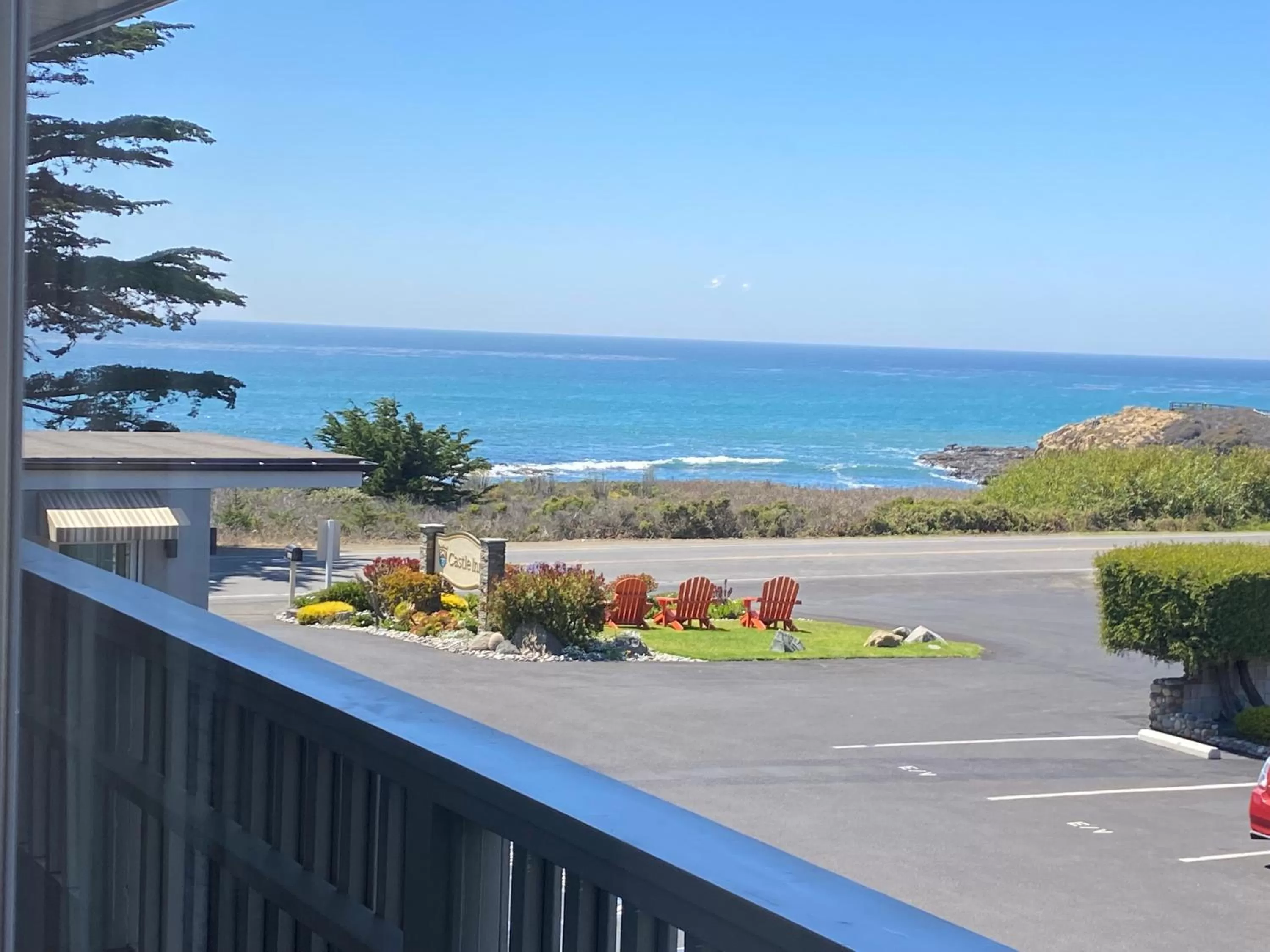 Balcony/Terrace in Castle Inn