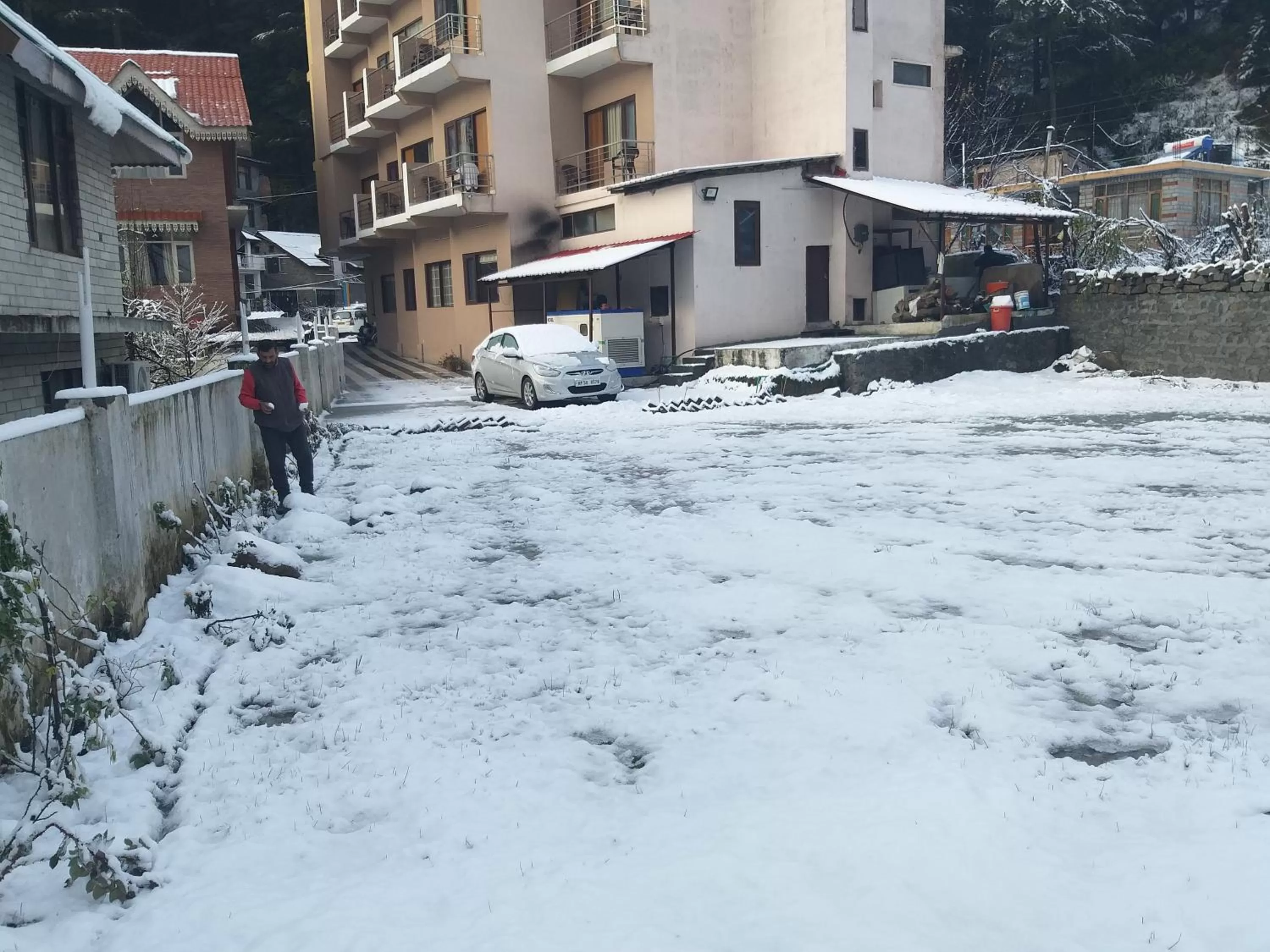 Winter in Hotel Ambika Resort Manali