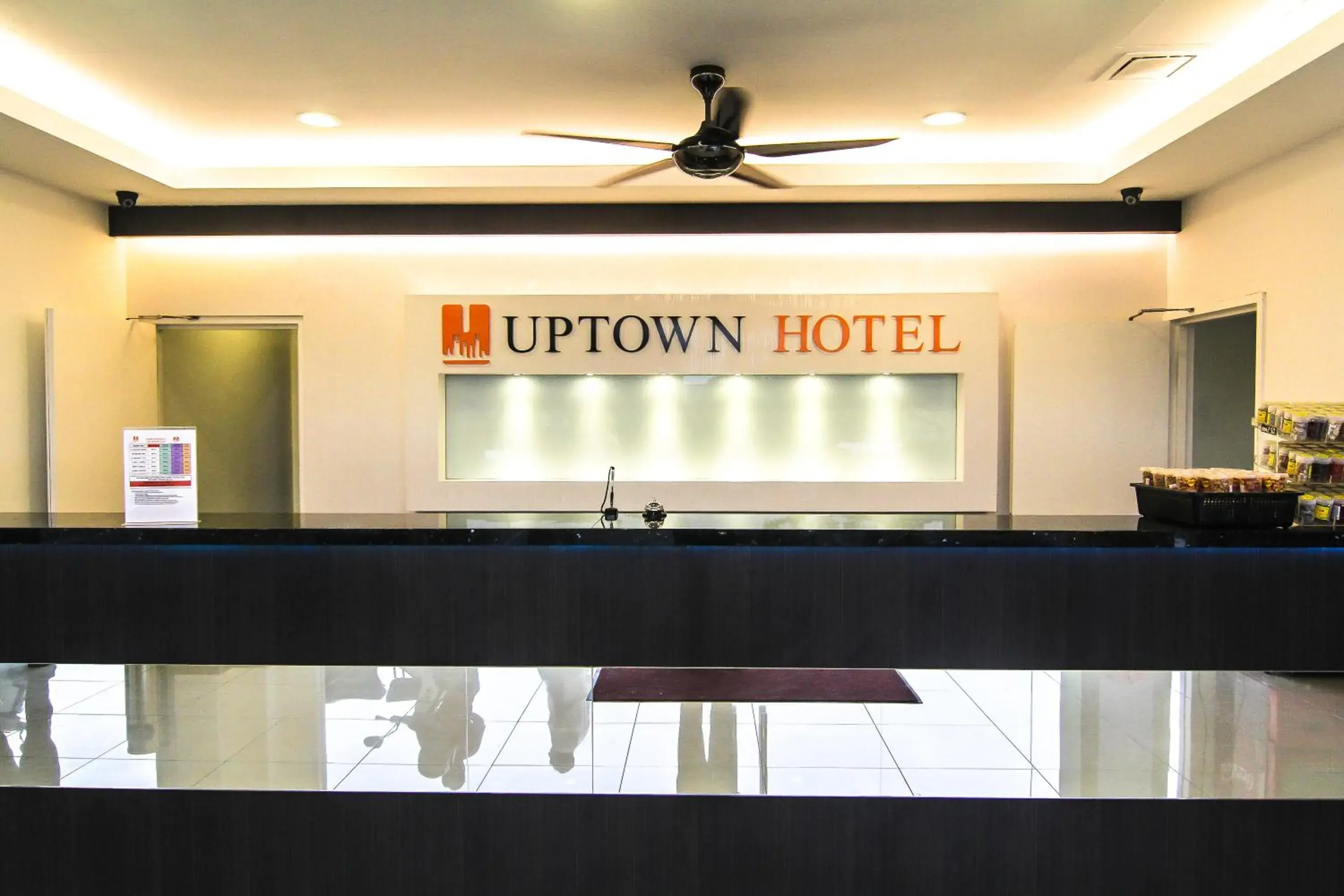 Lobby or reception in Uptown Hotel Seremban Lobby or reception in Uptown Hotel Seremban