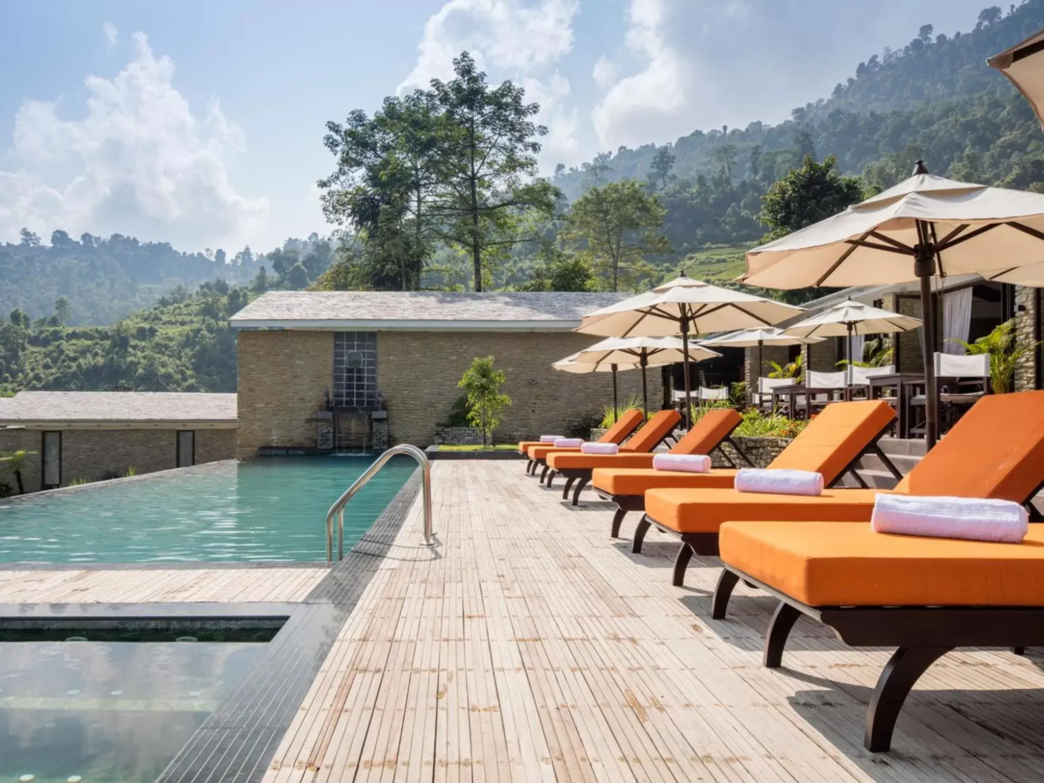 Swimming Pool in The Pavilions Himalayas The Farm