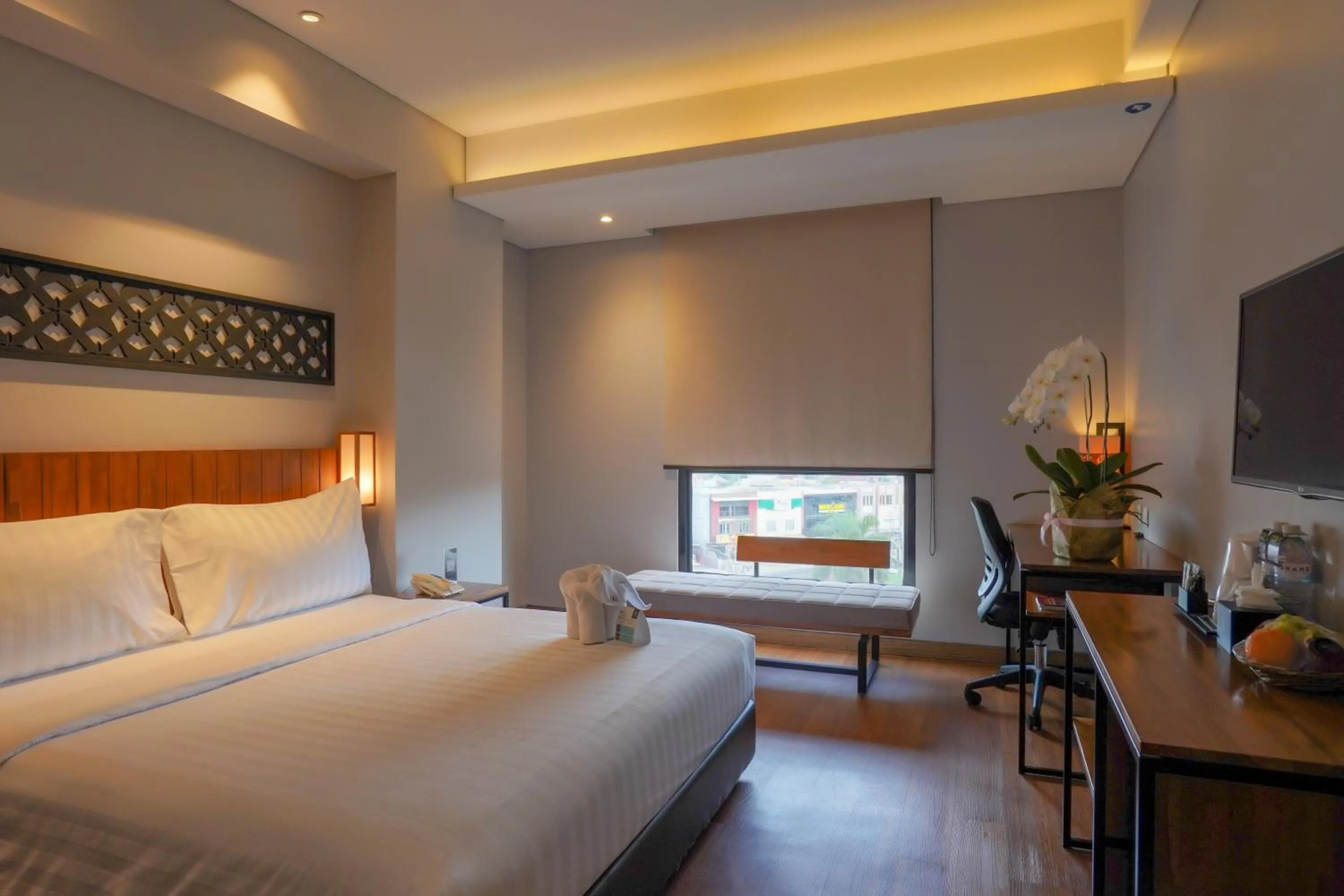 Bed in BATIQA Hotel Lampung