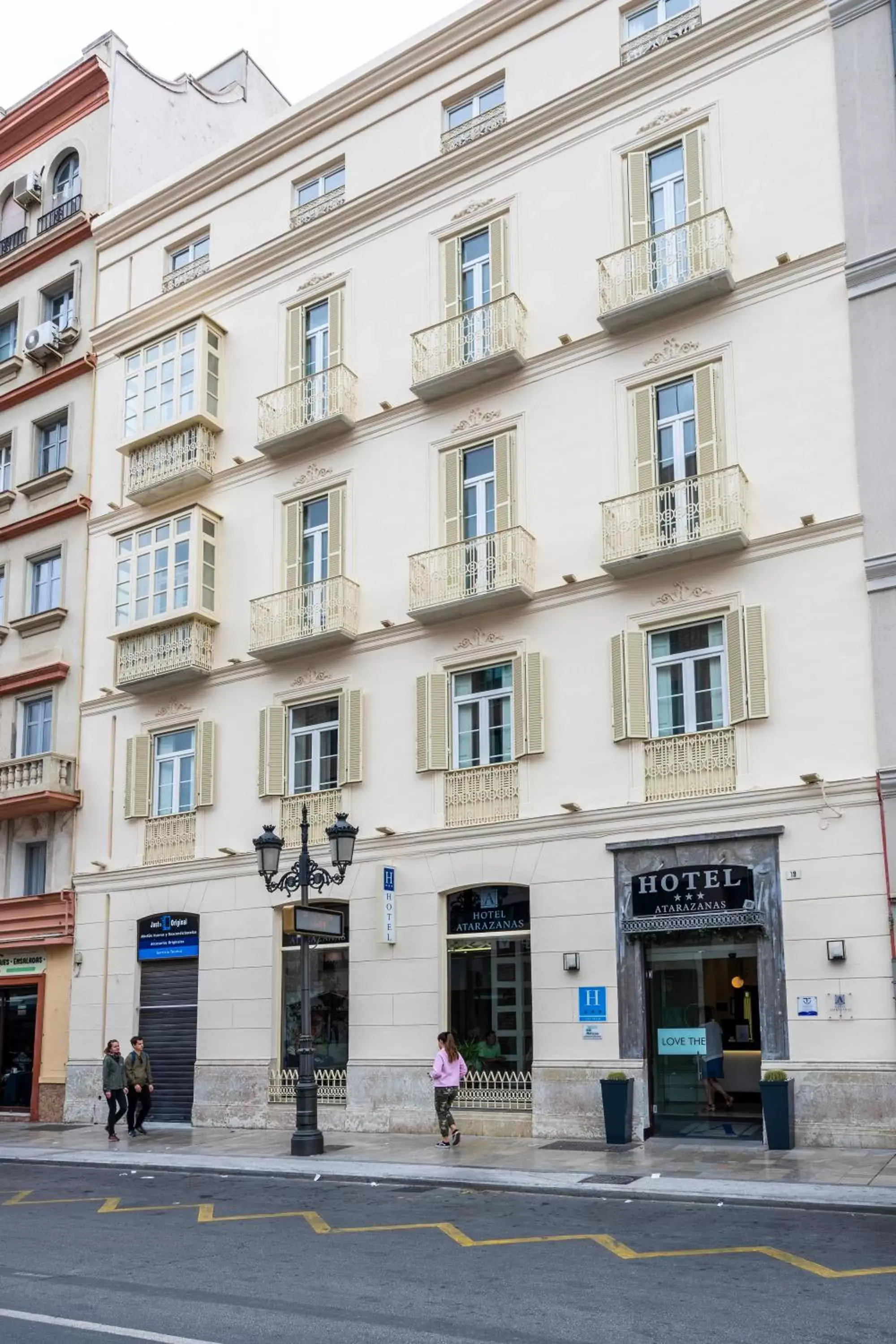 Facade/entrance, Property Building in Atarazanas Málaga Boutique Hotel